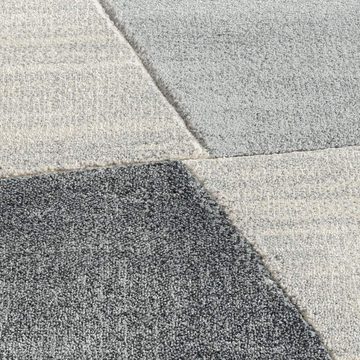 Läufer BONITO 9053, Carpet City, rechteckig, Höhe: 11 mm, Flachflor, Hochtief-Muster/ 3D-Effekt