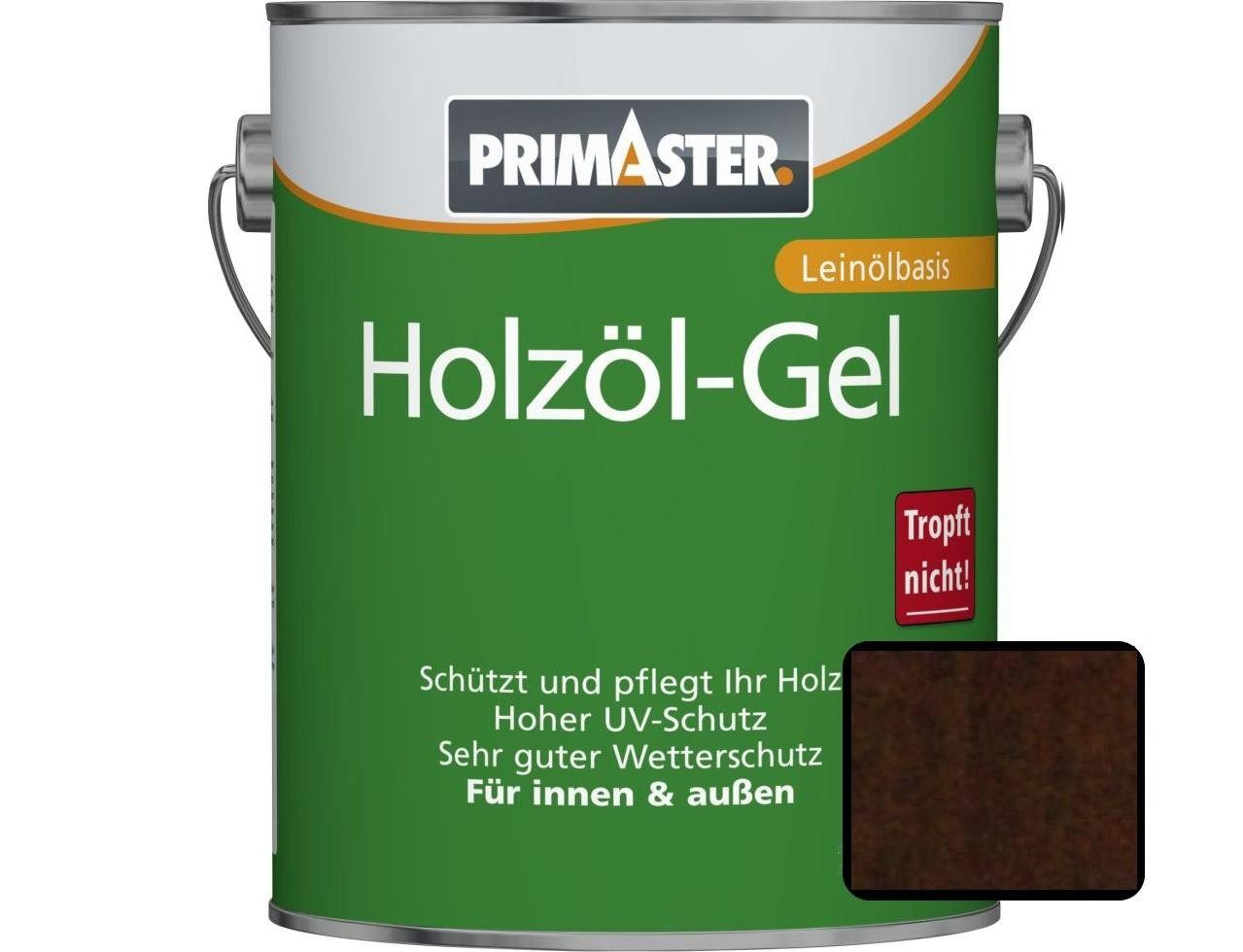 Primaster Hartholzöl Primaster Holzöl-Gel 750 ml nussbaum