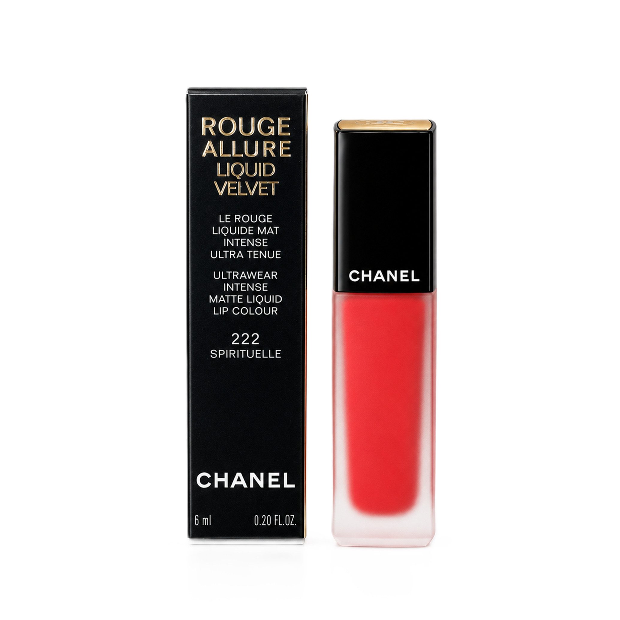 CHANEL Lippenstift Chanel Rouge Allure Liquid Velvet Matte Lippenstift 222 Spirituelle