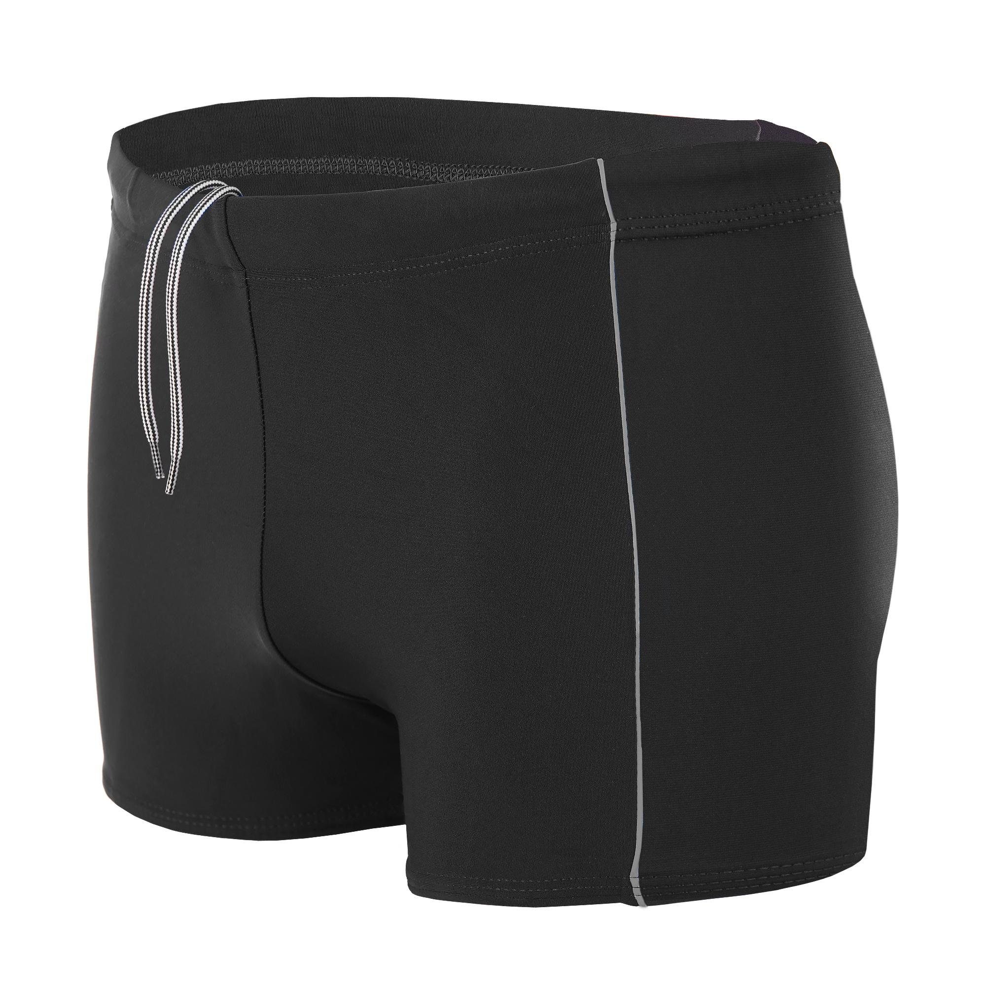 Aquarti Badehose Aquarti Herren Badehose Kurz mit Kontrastpaspel