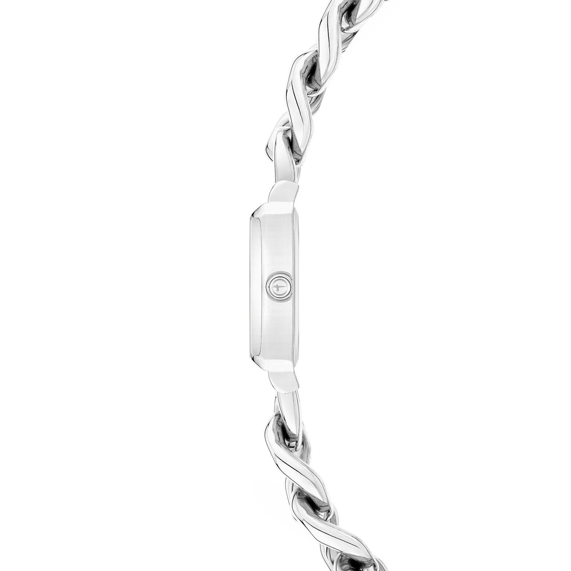Tamaris Quarzuhr Chain Watch TT-0171-MQ, Armbanduhr, Damenuhr, Edelstahlarmband, analog