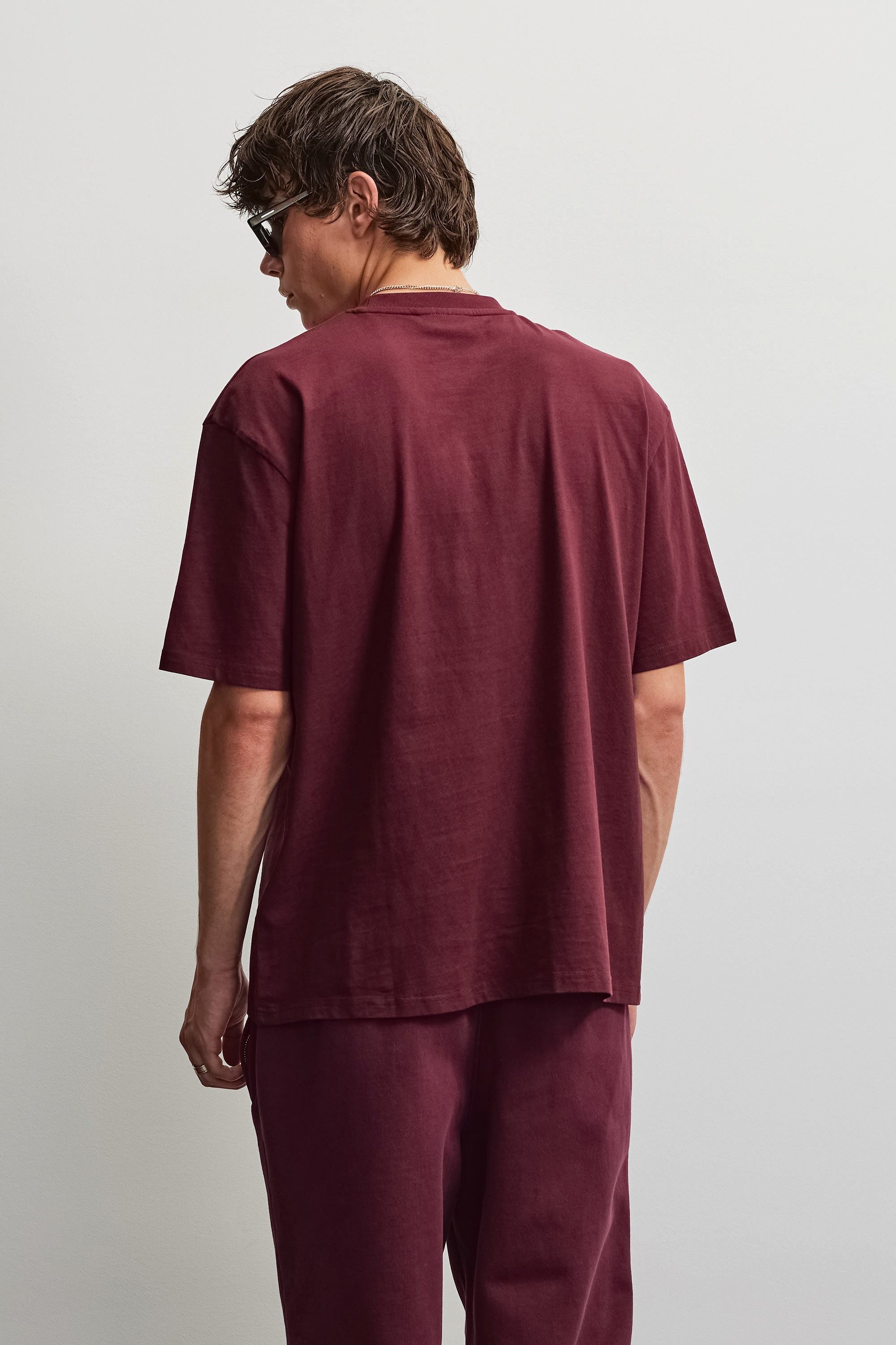 PEGADOR T-Shirt LOGO OVERSIZED TEE Baumwolle, oversize – Bild 3 von 5