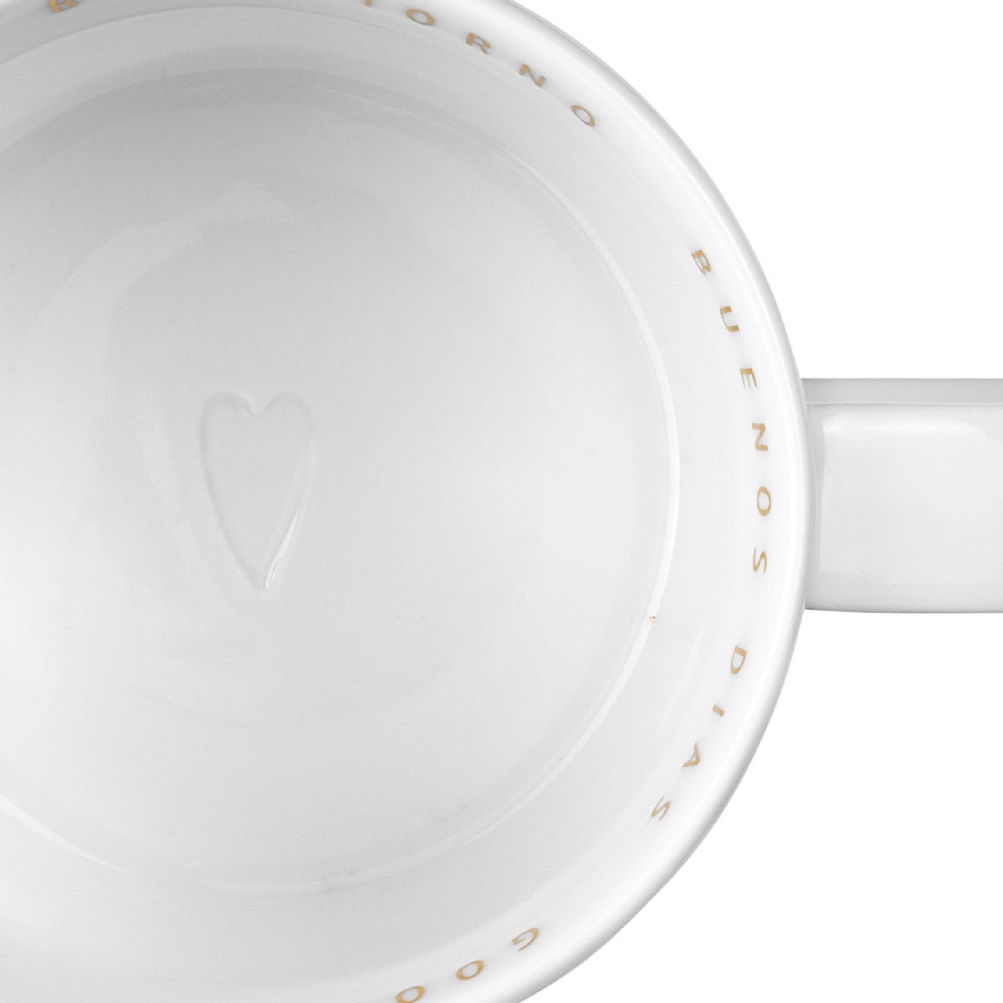 Räder Tasse räder Tasse Porzellan 250 ml weiß, Porzellan