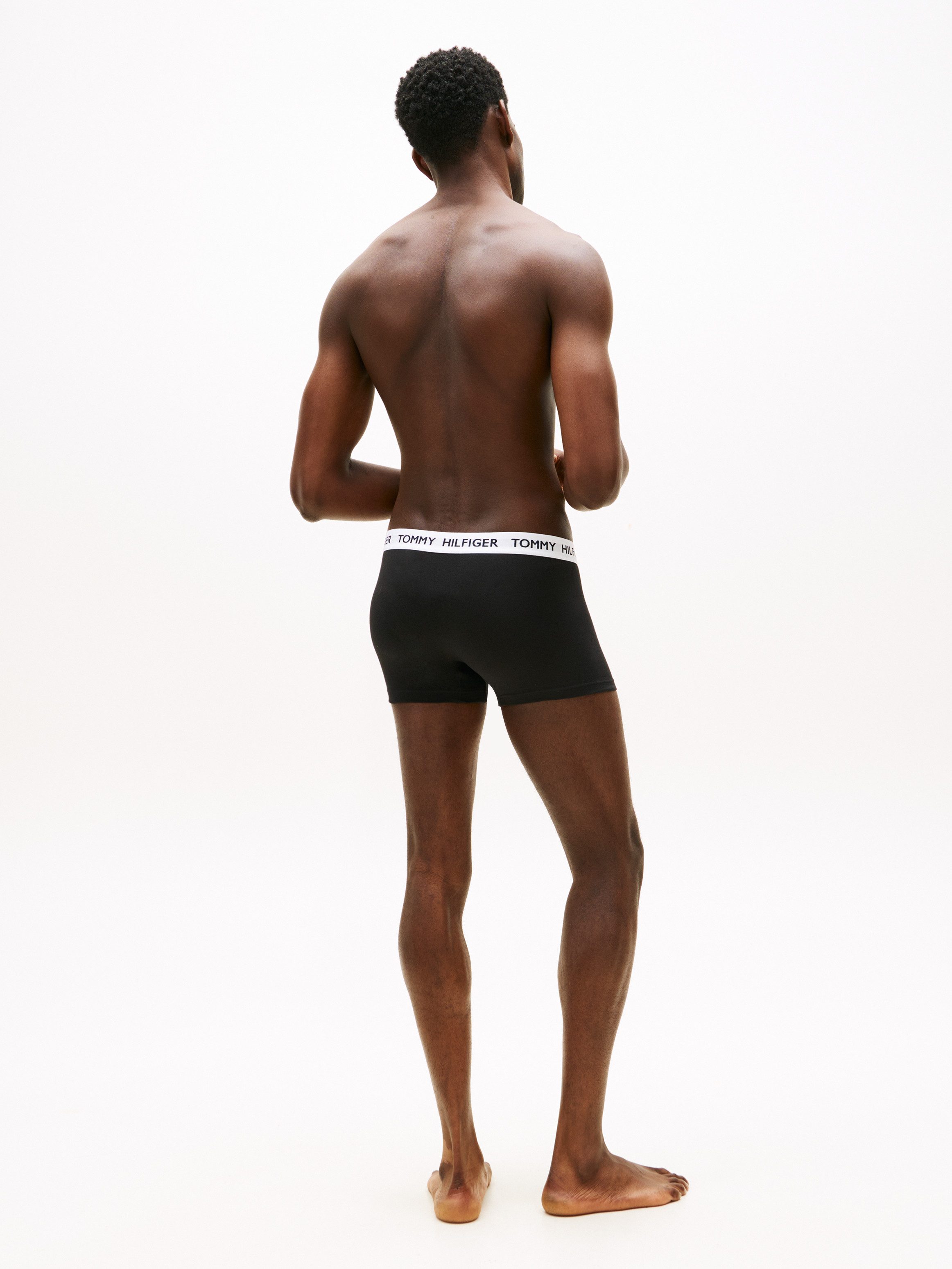 Tommy Hilfiger Underwear Trunk (3-St) Körpernahe Passform mit elastischem Bund – Bild 5 von 5