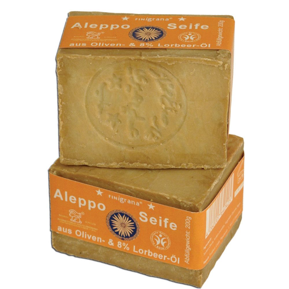 Finigrana Handseife Alepposeife Lorbeeröl, 200 g