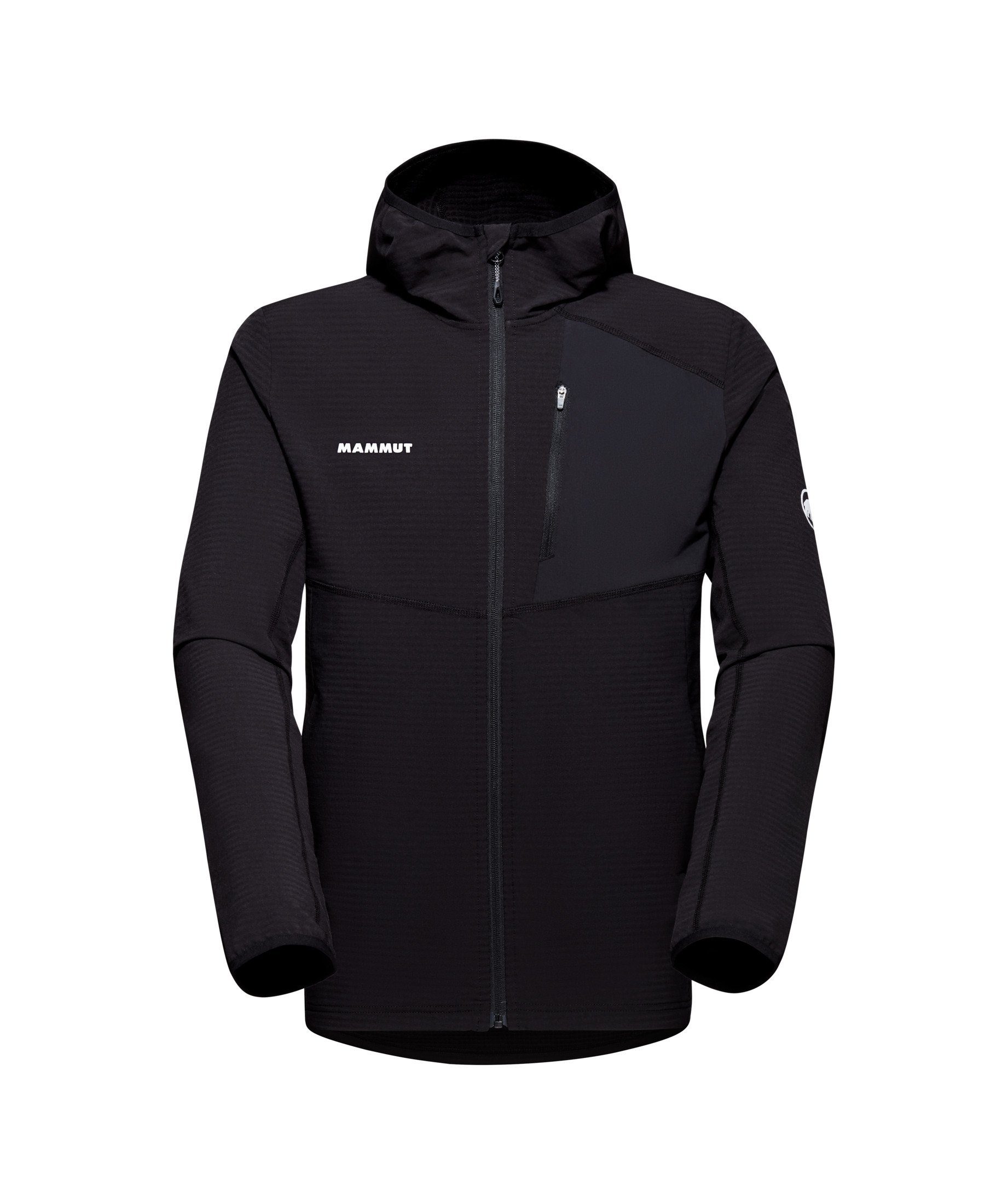 Mammut Fleecejacke Madris Light ML Hooded Jacket Men black | Jacken