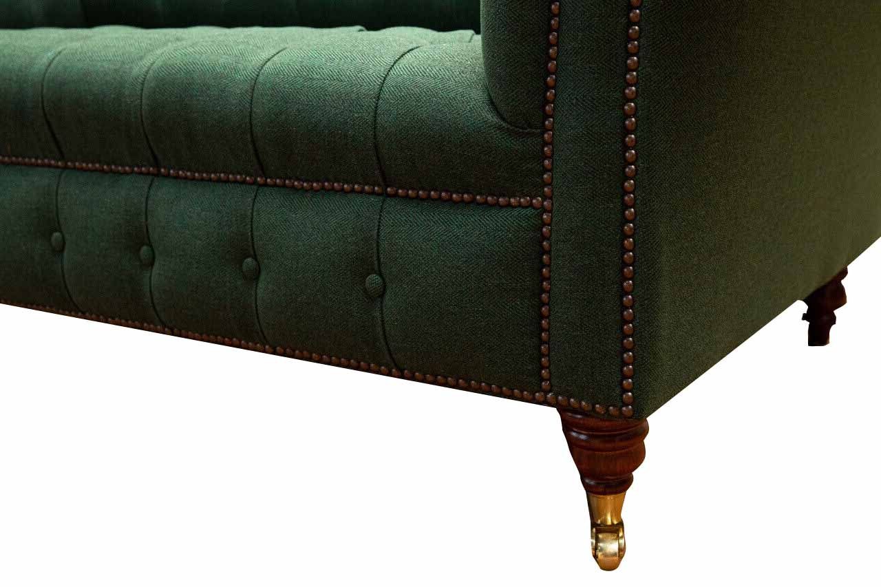 JVmoebel Chesterfield-Sofa, Zweisitzer Sofa Chesterfield Design Sofas Couch Klassisch