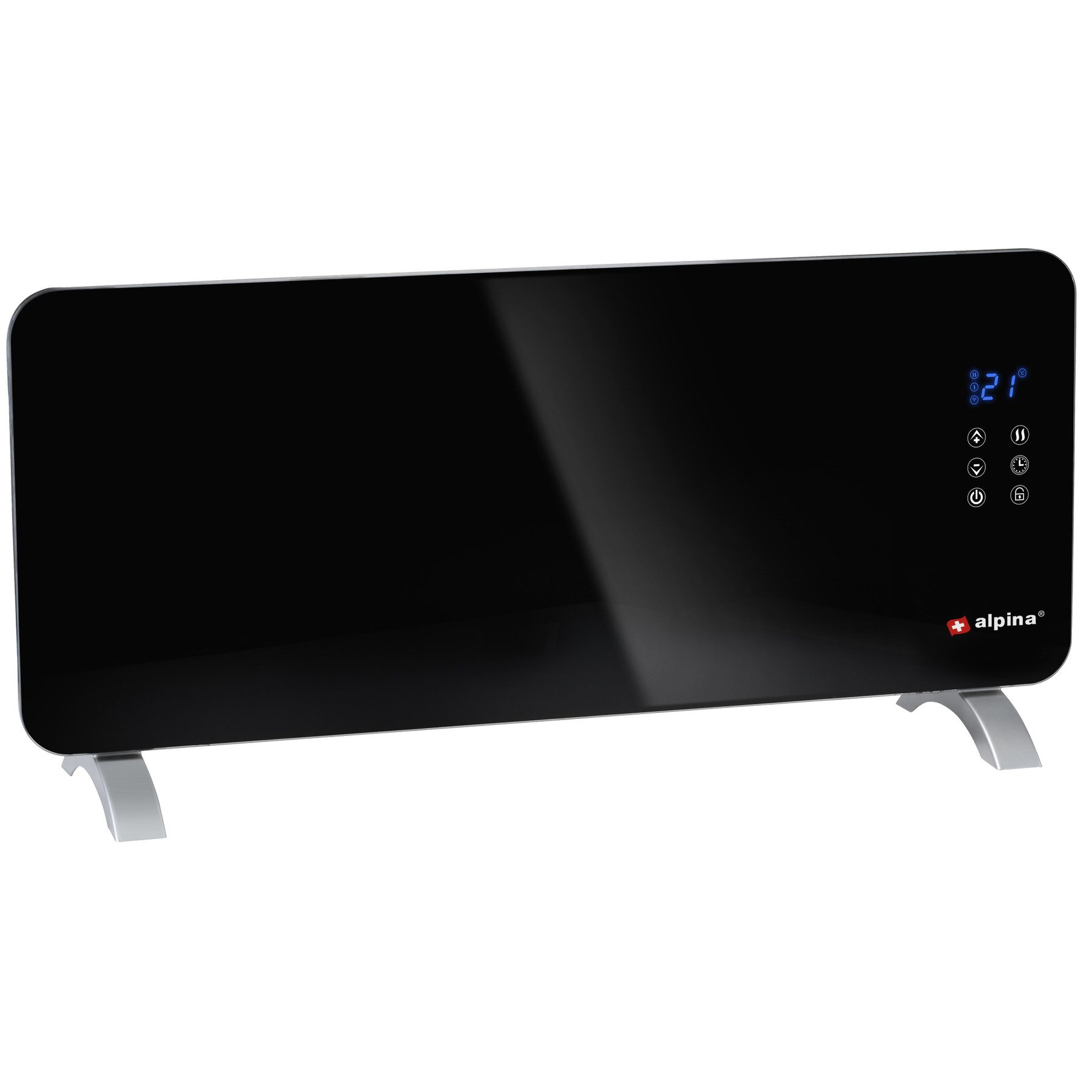 Alpina Konvektor ALPINA Konvektor, 2000 W, schwarz