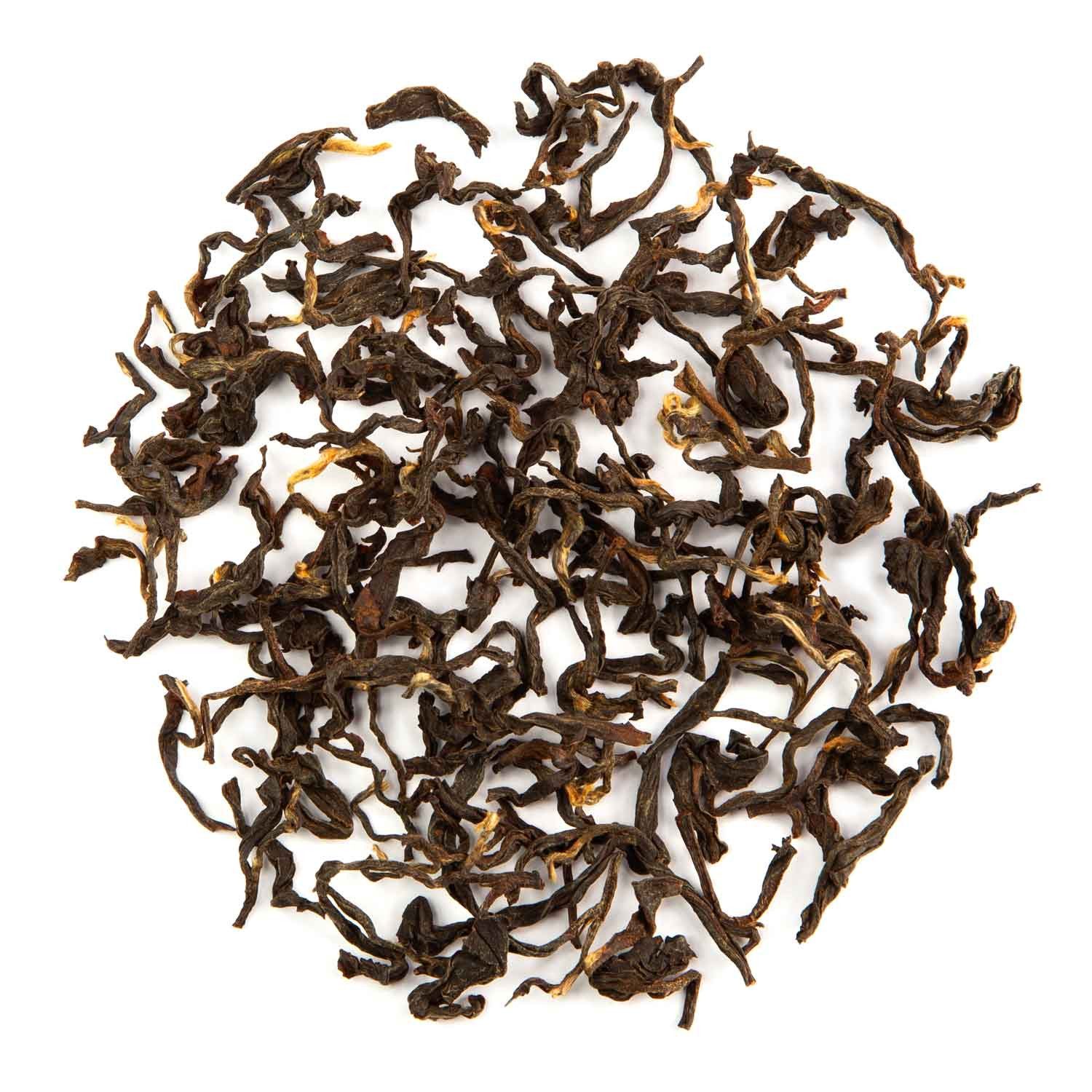 tea exclusive Tee Mattakelle Golden Curl, Schwarzer Tee, Ceylon, 125g, Mild-würzig mit Noten von Karamell, Waldhonig und fruchtigen, blumigen