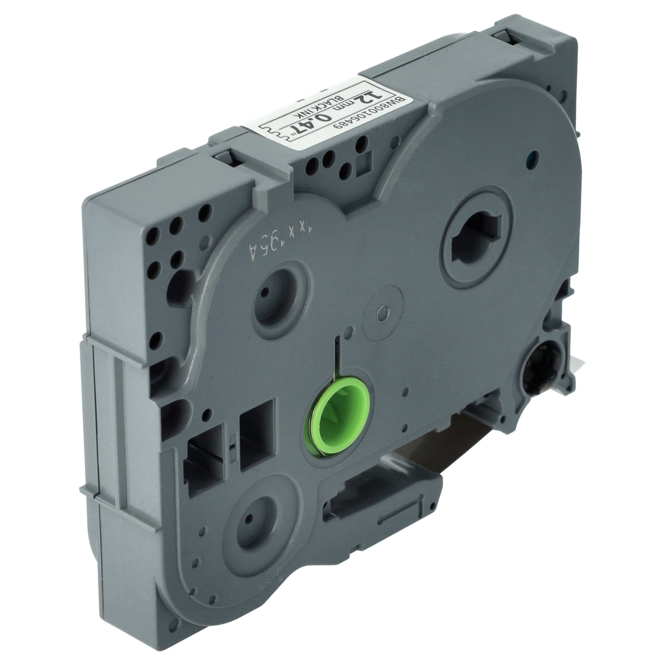 vhbw Beschriftungsband passend für Brother PT D450, D210, D210BK, D400, D400VP, D210VP, D215e, Hochwertige Patronen für Ihren Etikettendrucker, Ihr – Bild 4 von 5