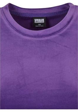 URBAN CLASSICS T-Shirt Urban Classics Damen Ladies Short Velvet Tee (1-tlg)