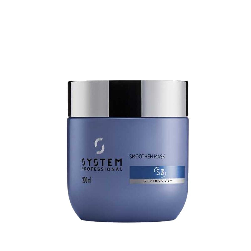 System Professional Haarpflege-Set Maske für widerspenstiges und krauses Haar (Smoothen Mask) - Volumen: