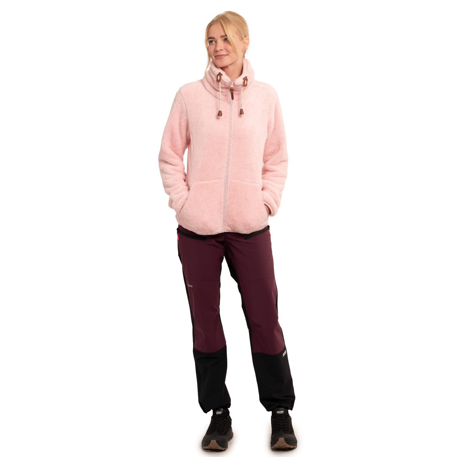 Icepeak Strickfleecejacke Colony Teddy Fleecejacke günstig online kaufen