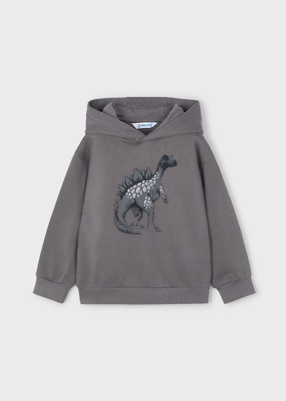 Mayoral Kapuzensweatshirt Jungen Kapuzen-Sweatshirt mit Grafikprint Dino (440765)