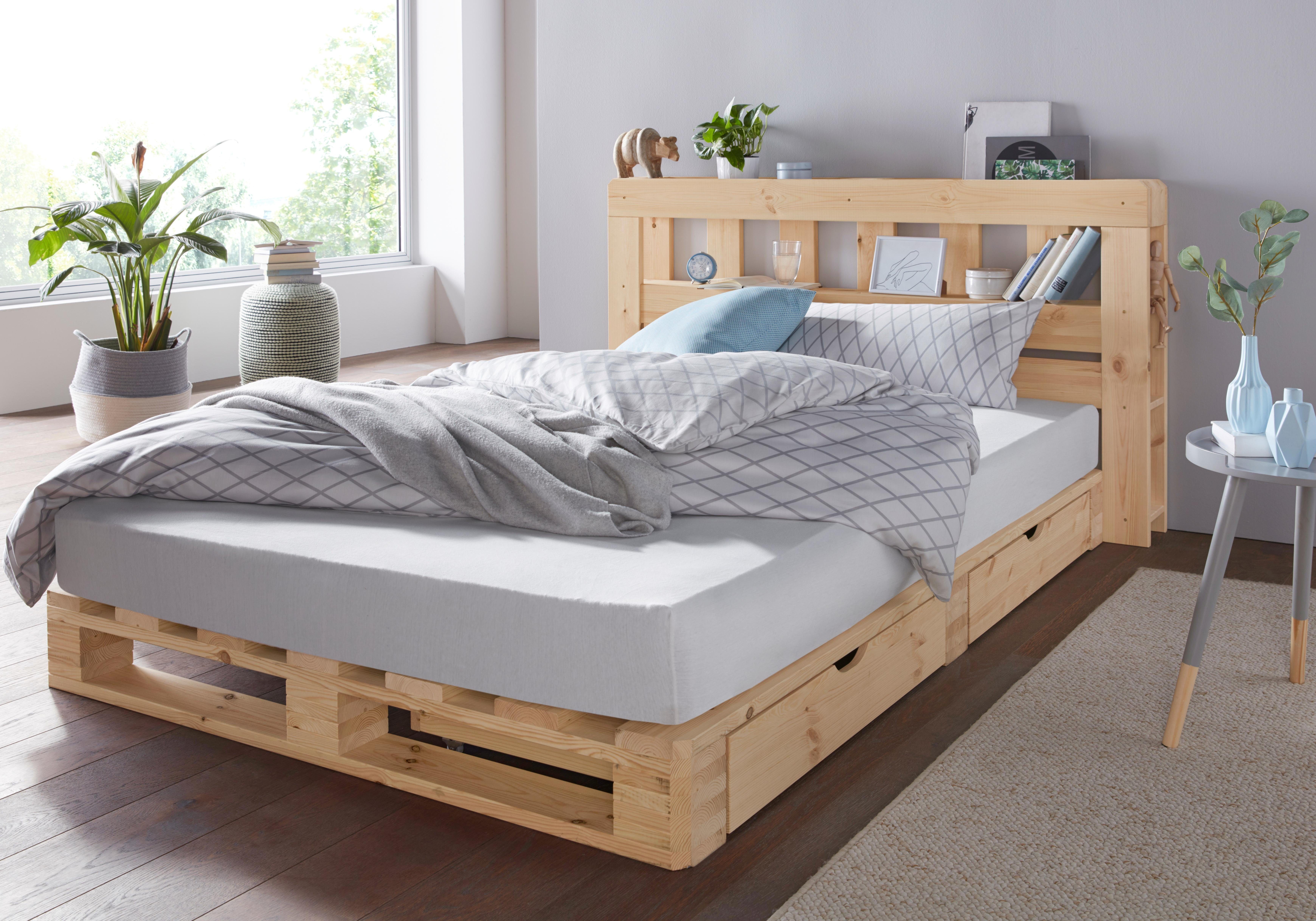 Home affaire Kopfteil "ALASCO ", für Palettenbett Alasco, aus Massivholz, m günstig online kaufen