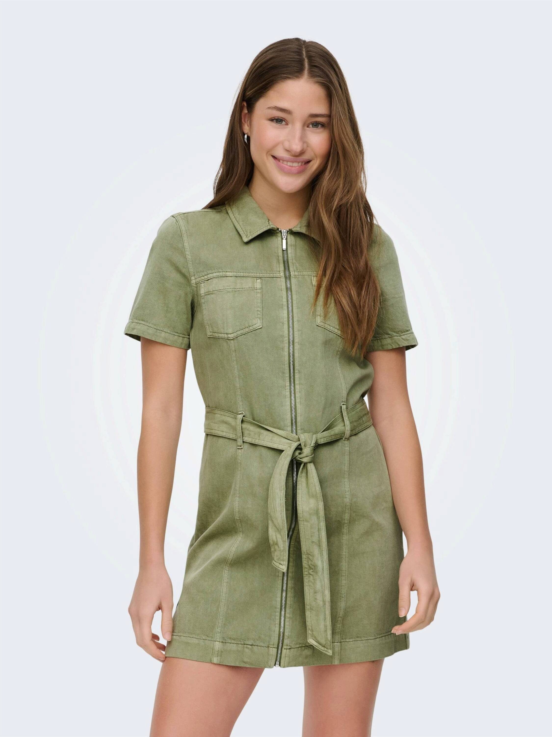 ONLY Blusenkleid (1-tlg) Plain/ohne Details