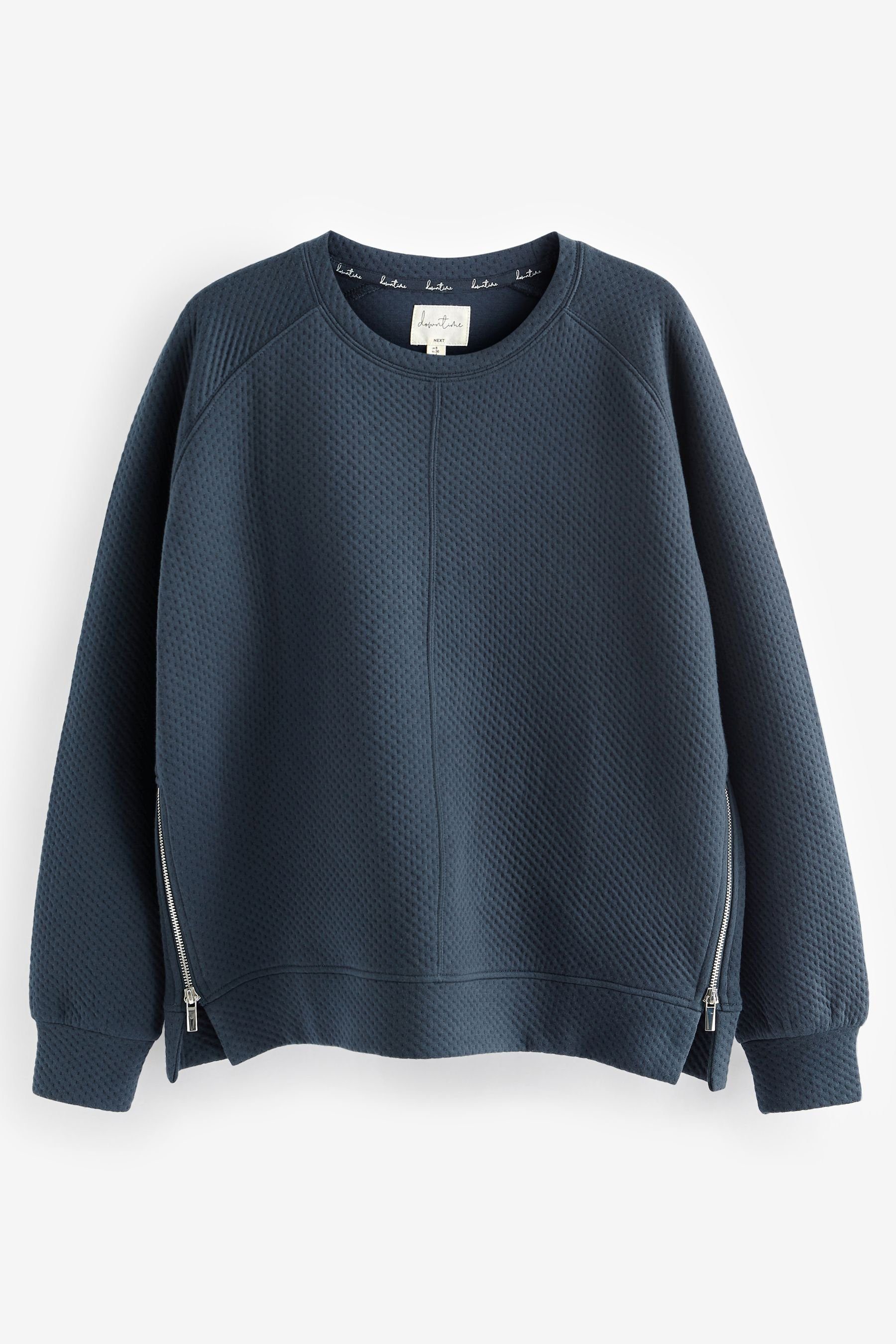 Gesteppter Sweatshirt (1-tlg) Next Pullover