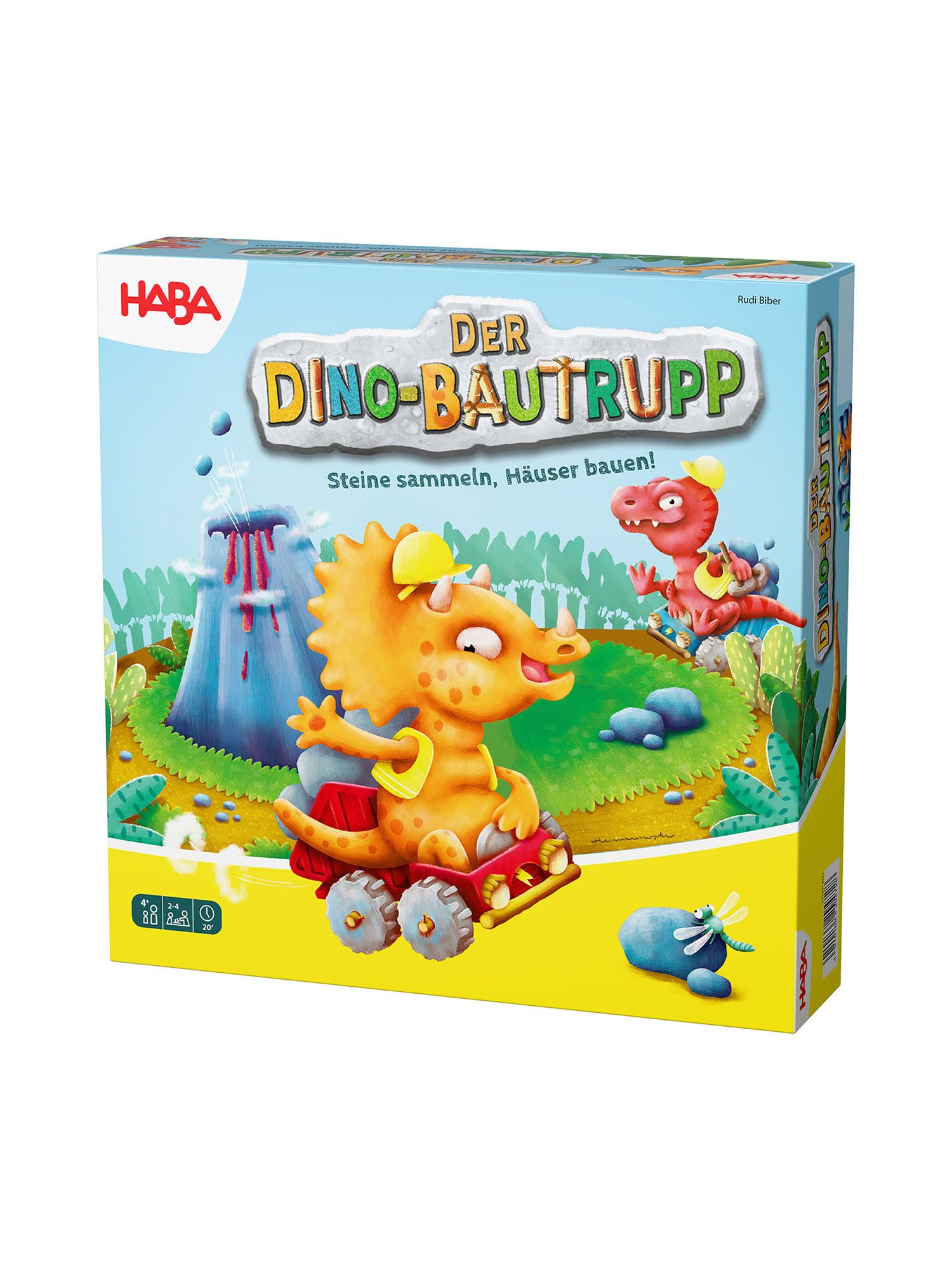 Haba Spiel Der Dino-Bautrupp, Gesellschaftsspiel, Brettspiel, Familienspiel