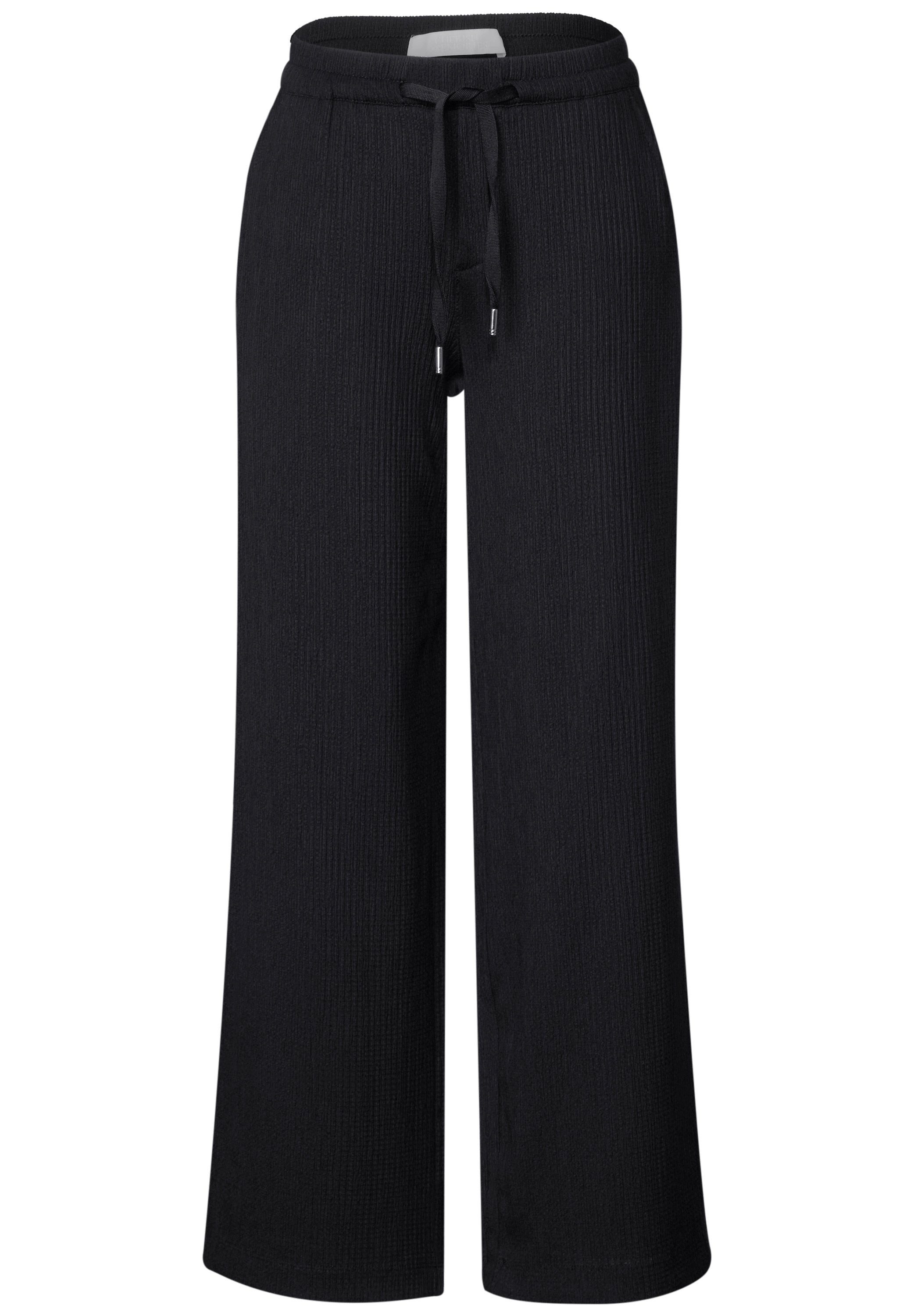 STREET ONE Stoffhose Wide Leg Hose günstig online kaufen