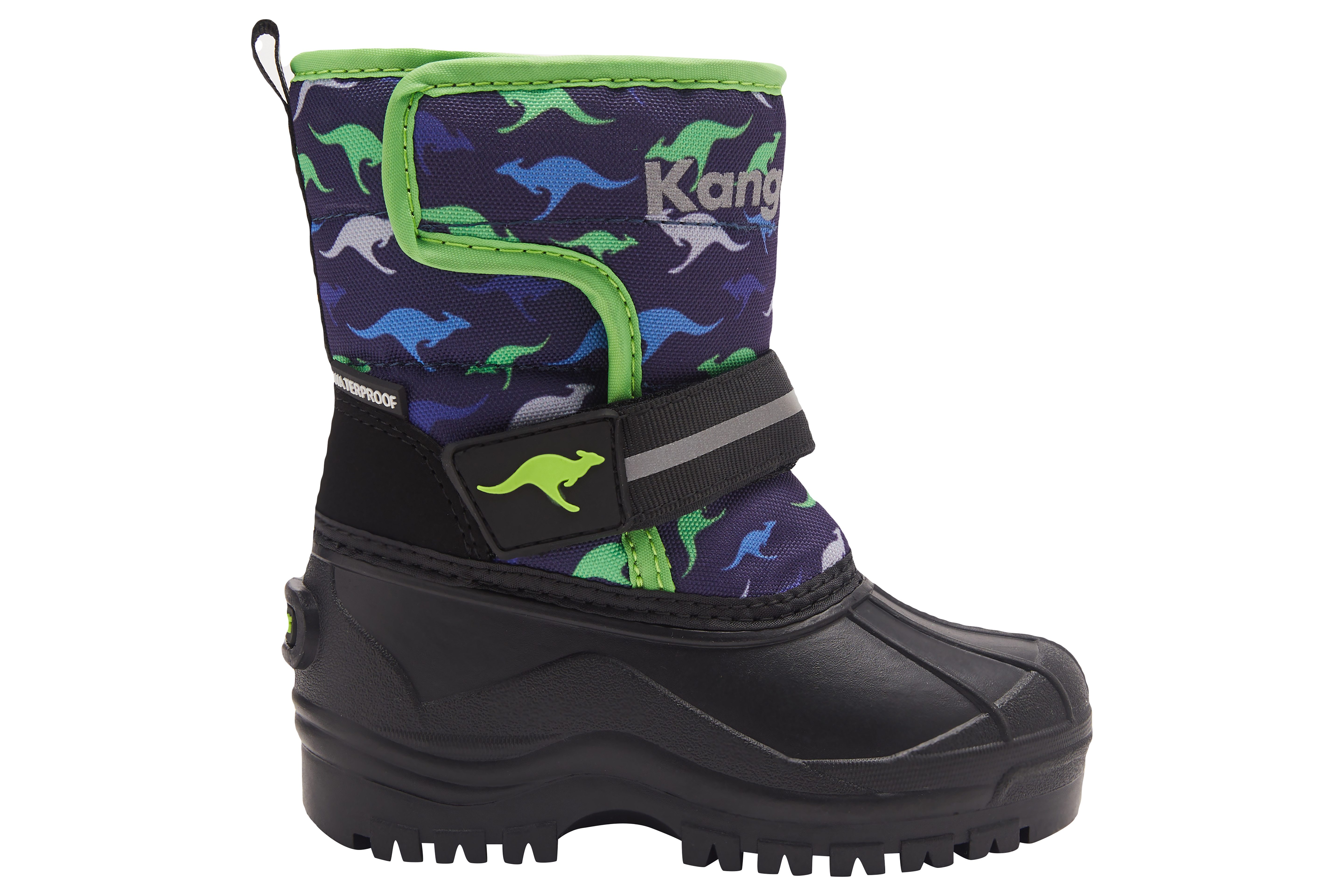 KangaROOS K-Shell II Winterstiefel Snowboots, Winterboots, Winterschuhe, mit Klettverschluss