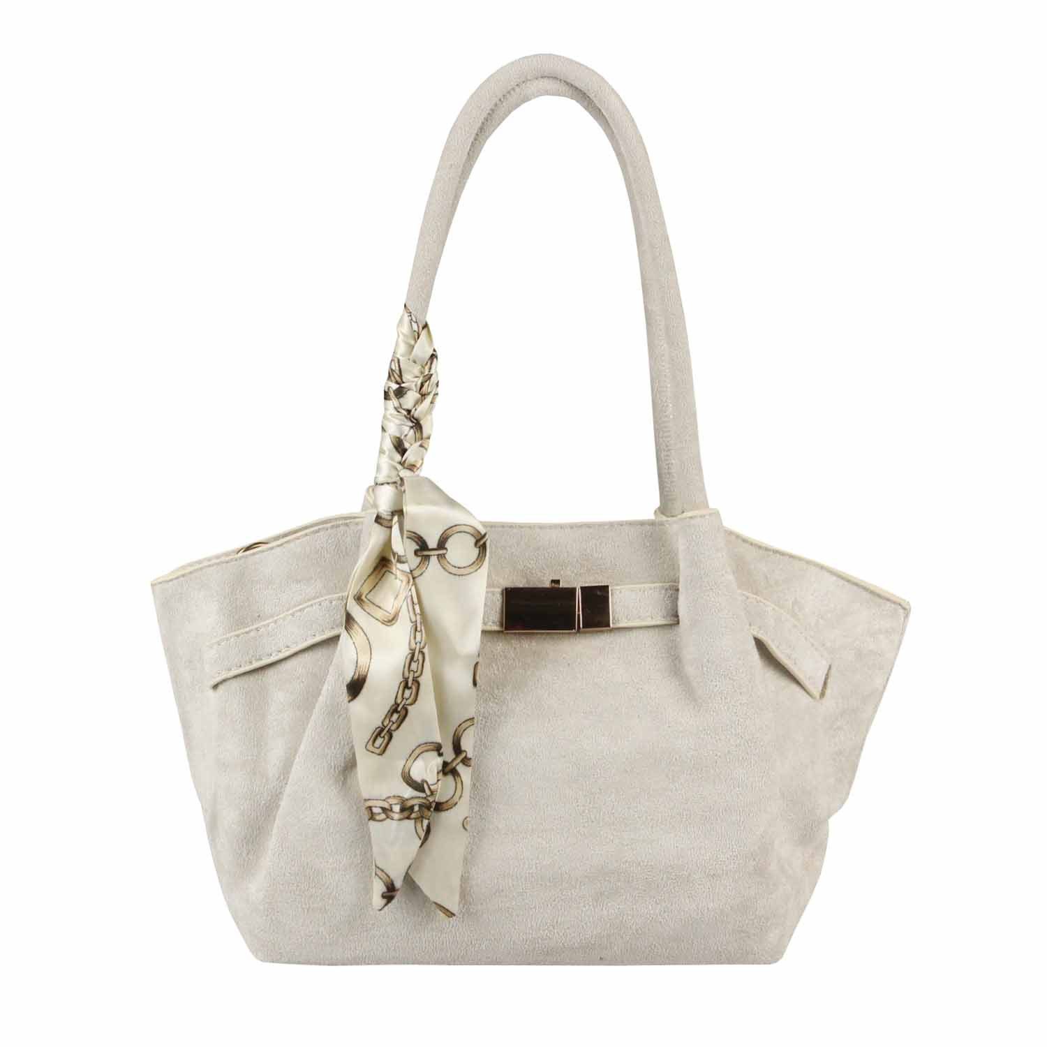 ITALYSHOP24 Schultertasche Damen Tasche Tote Bag Handtasche Wildleder Optik Mini Bag Business, Umhängetasche Samt Crossbody Damentasche Cross Over Freizeit Mini Bag