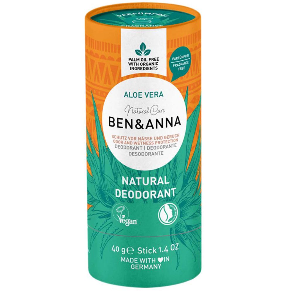 Ben & Anna Körperbutter Deo-Stick Aloe Vera, 40 g