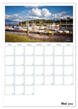 CALVENDO Wandkalender Friesland - Nordseebad Dangast (Premium, hochwertiger DIN A2 Wandkalender 2023, Kunstdruck in Hochglanz)