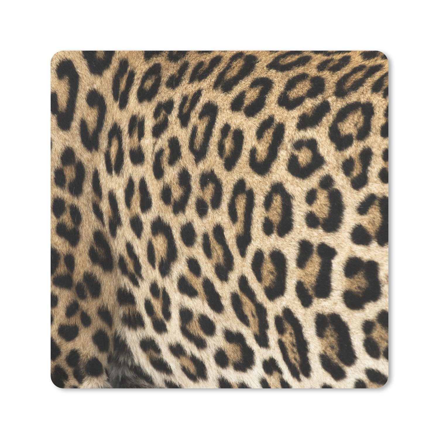 MuchoWow Mauspad Panther-Schacht (1-St), Mousepad, Schreibtisch Zubehör, Deko, 20x20 cm