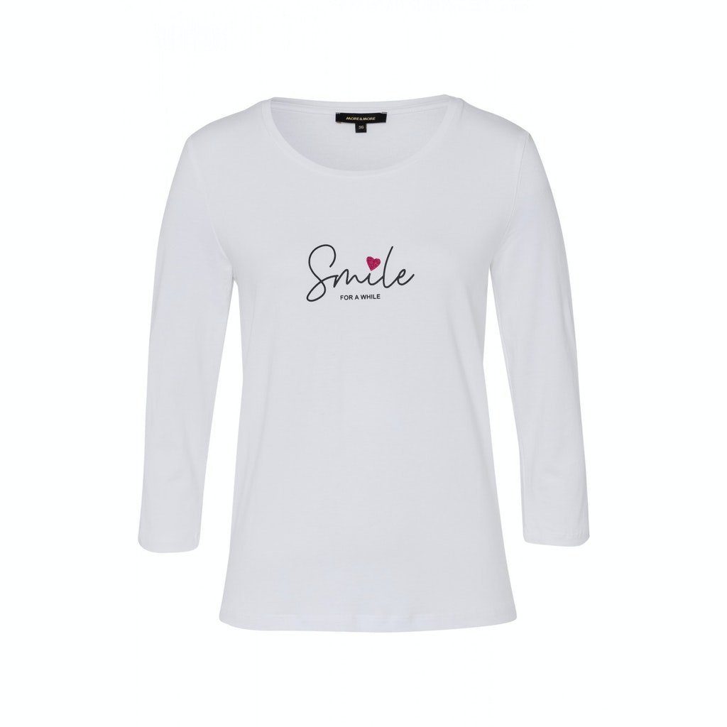 More & More / Damen-Shirt / Shirt with Print