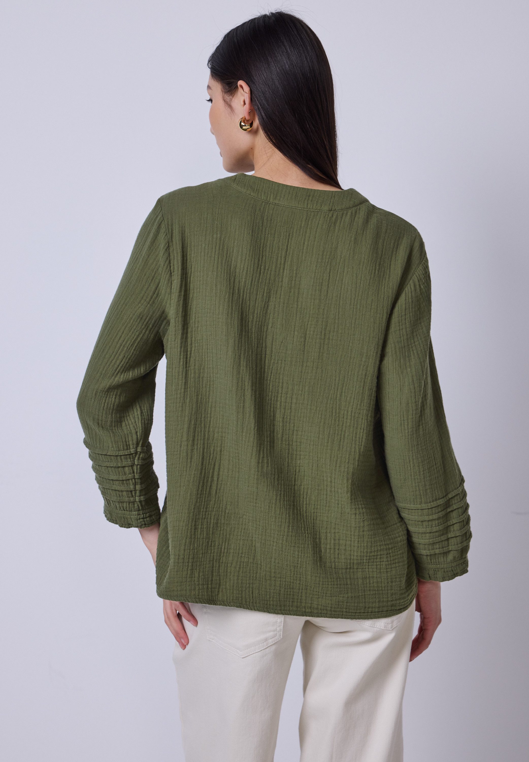 STREET ONE STUDIO Shirtbluse mit 3/4 günstig online kaufen