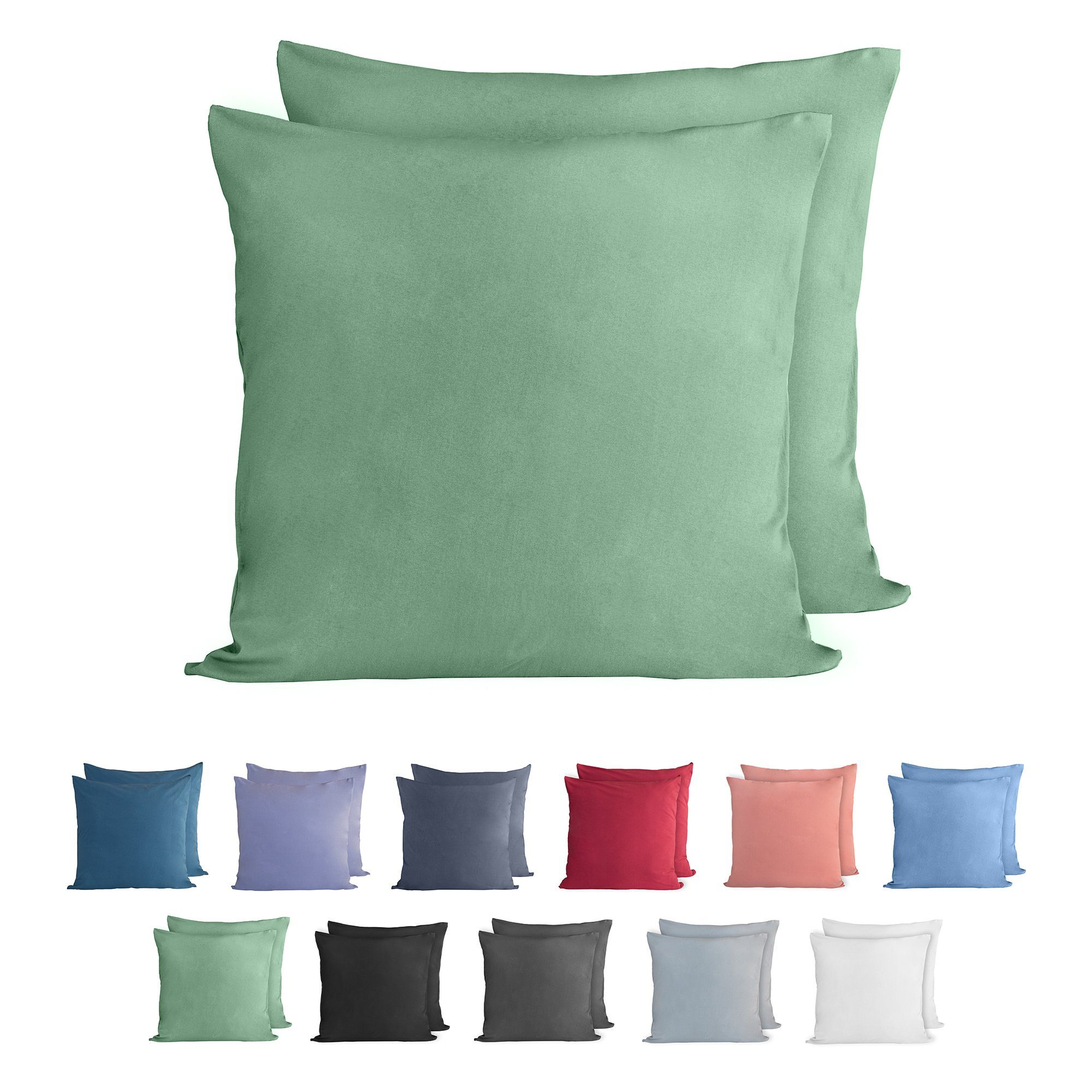 Komfortec Kissenbezug 100% Baumwolle, 150 g/m², günstig online kaufen