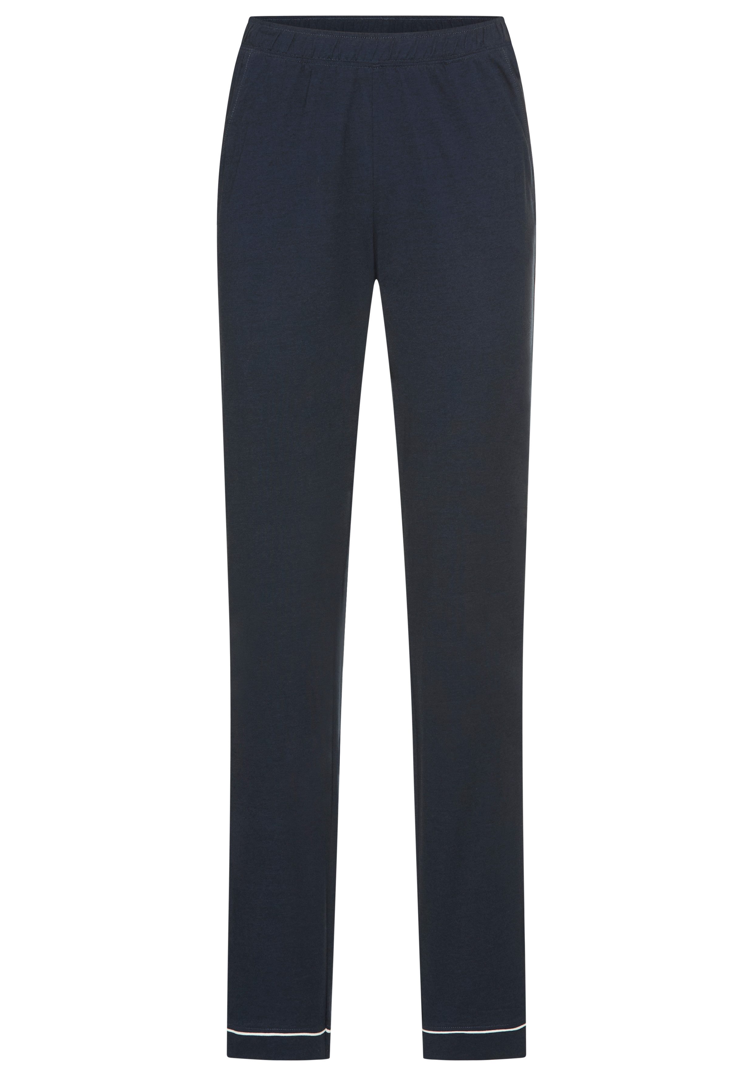 LASCANA Pyjamahose mit Kontrastpaspel