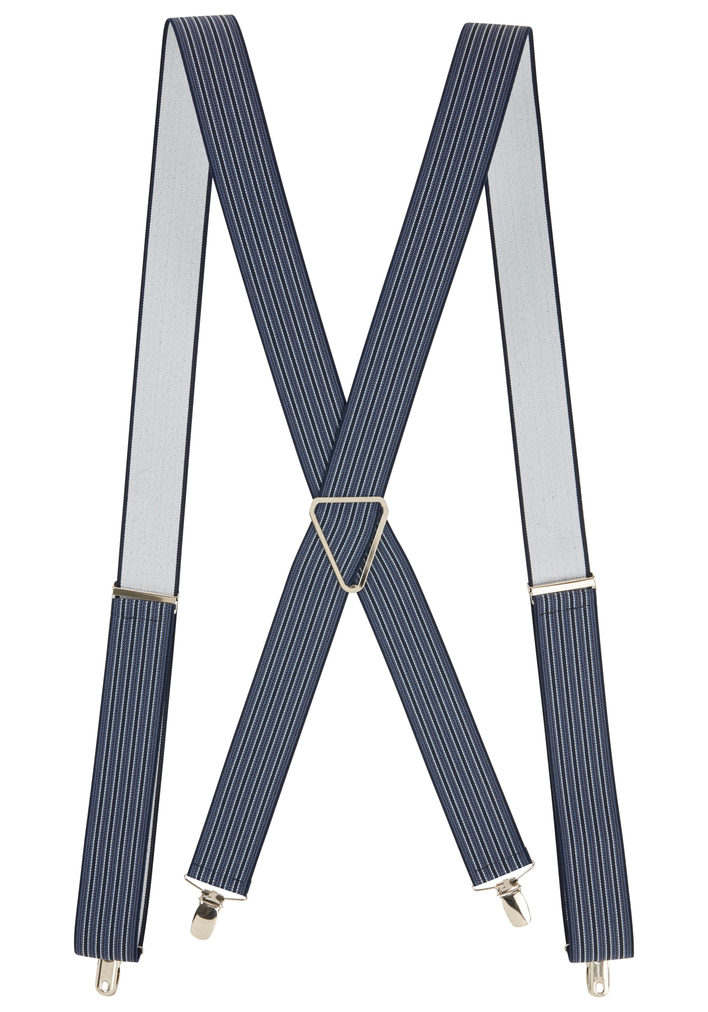 Man's World Hosenträger in bequemer Breite & extra Länge bis 130cm - im Streifendesign – Bild 4 von 4