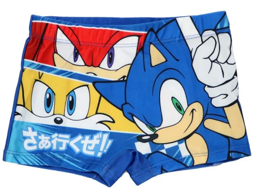 Sonic The Hedgehog Boxer-Badehose Badehose für Jungen