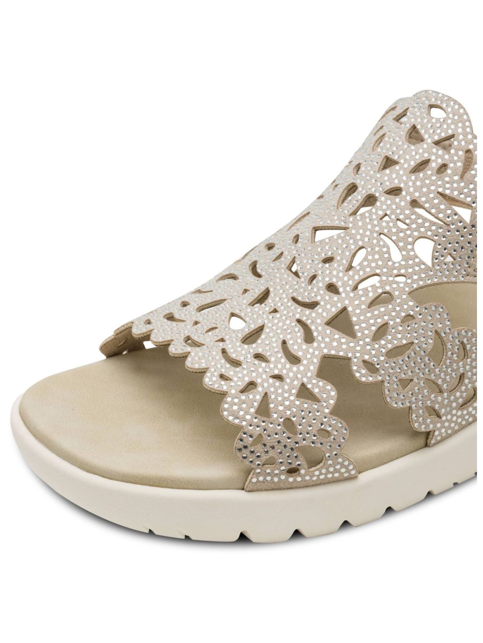 MARCO TOZZI Sandalen Textil . Schaftsandalette
