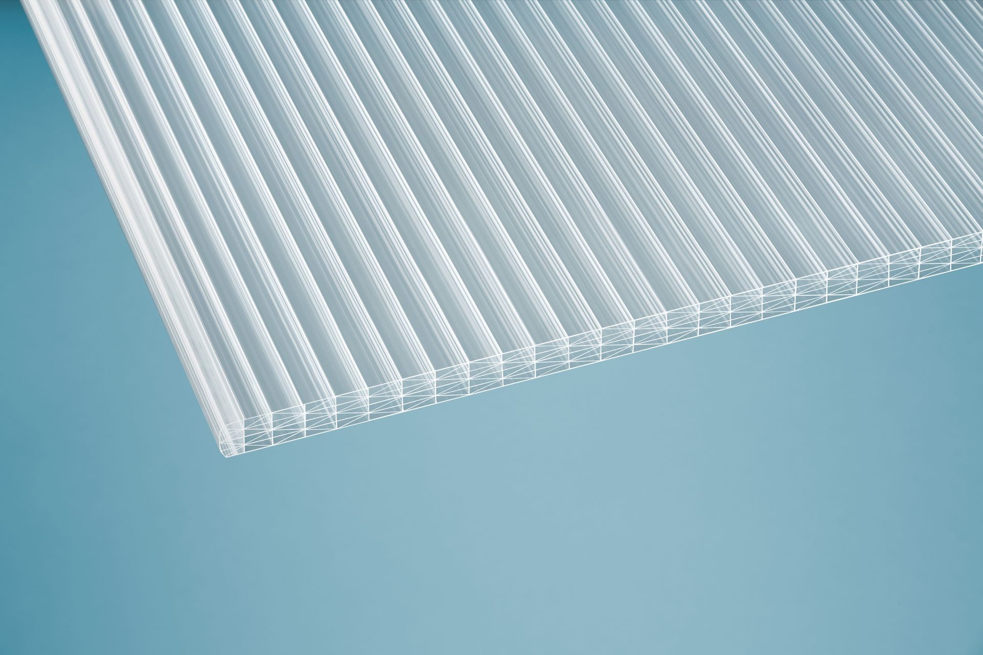 Starhome Doppelstegplatte Polycarbonat Stegplatten 25 mm klar (Thermo)