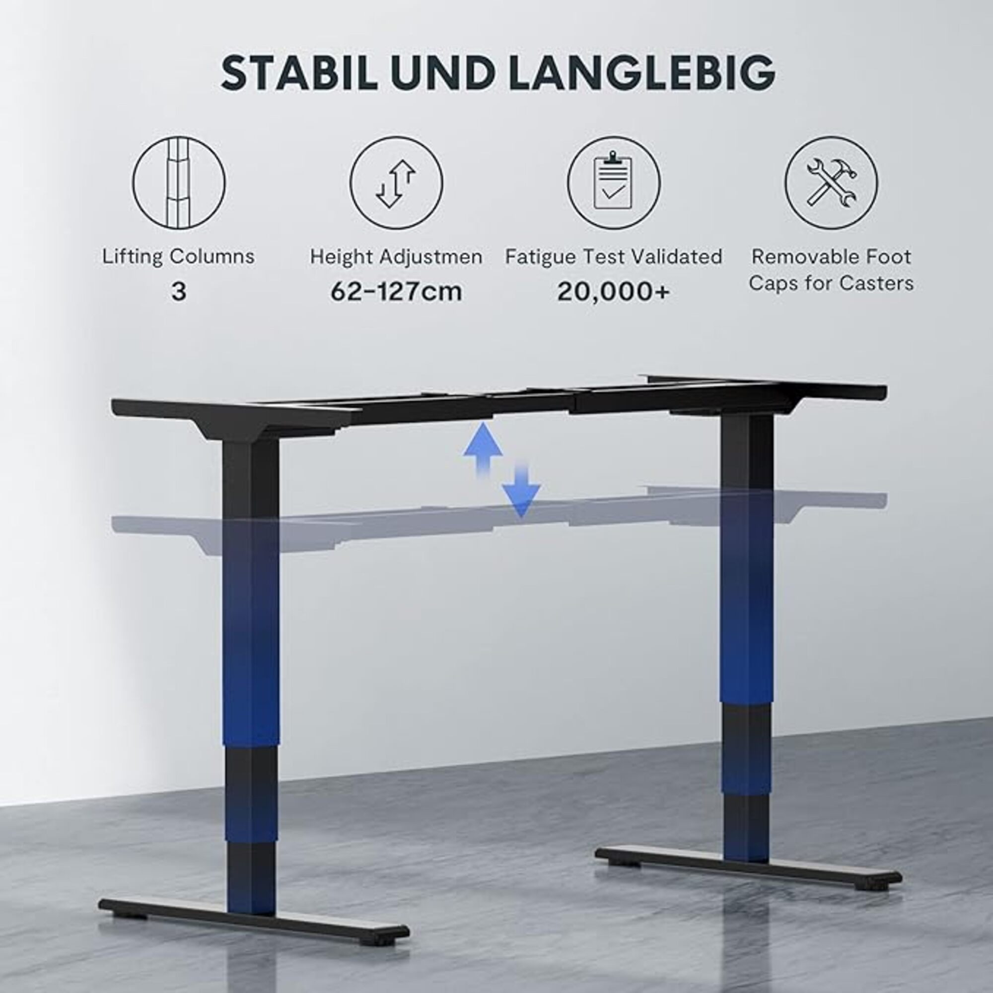 FLEXISPOT Schreibtisch Elektrisch Höhenverstellbarer Schreibtisch EC5 PRO m günstig online kaufen