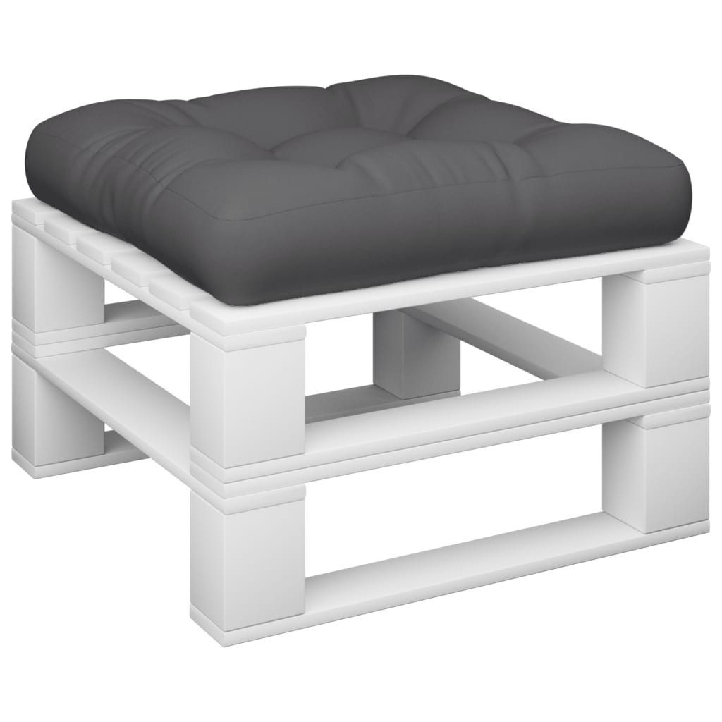 vidaXL Sitzauflage Palettenkissen Anthrazit 58x58x10 cm günstig online kaufen