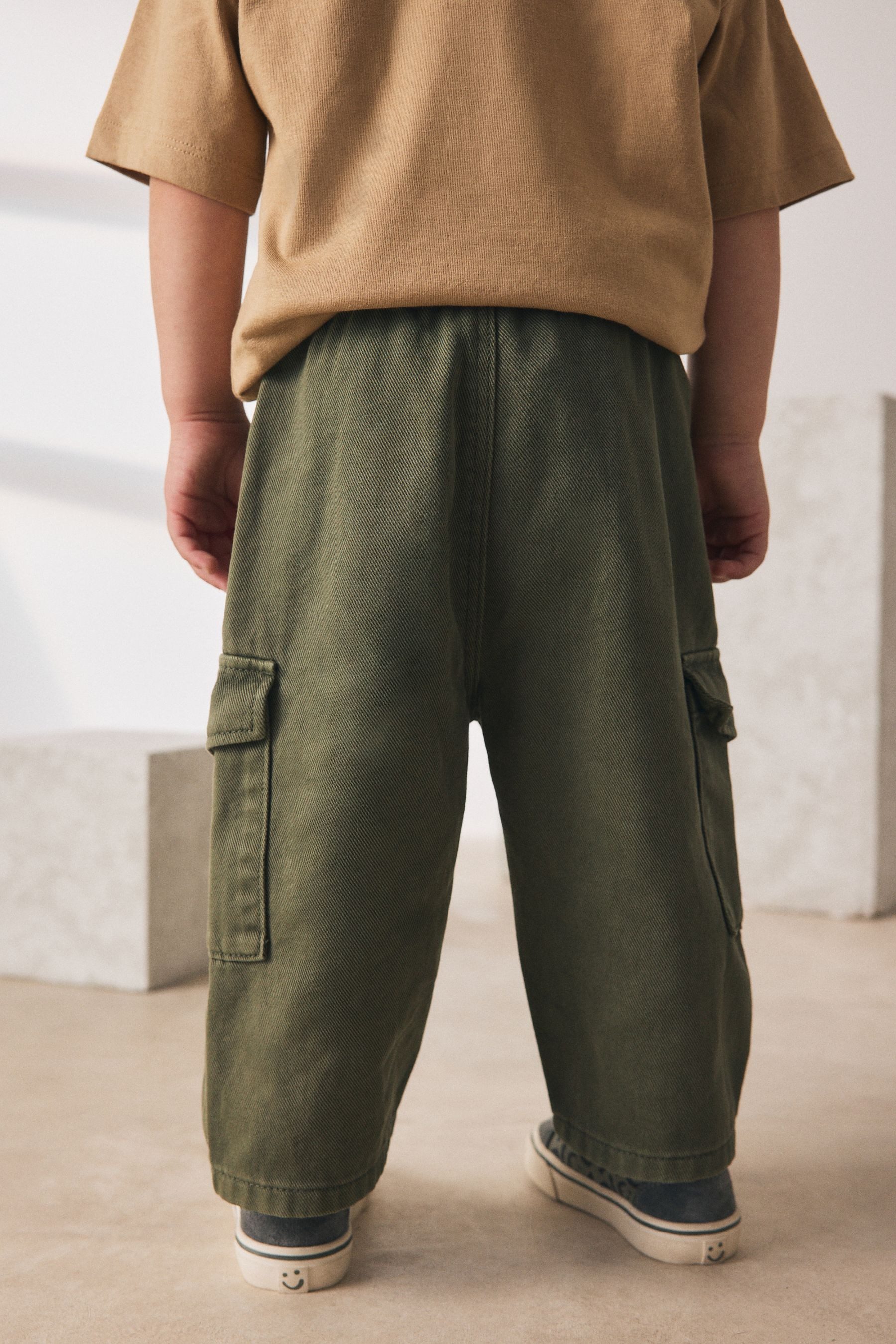 Next Cargohose Cargohose mit weitem Beinschnitt günstig online kaufen