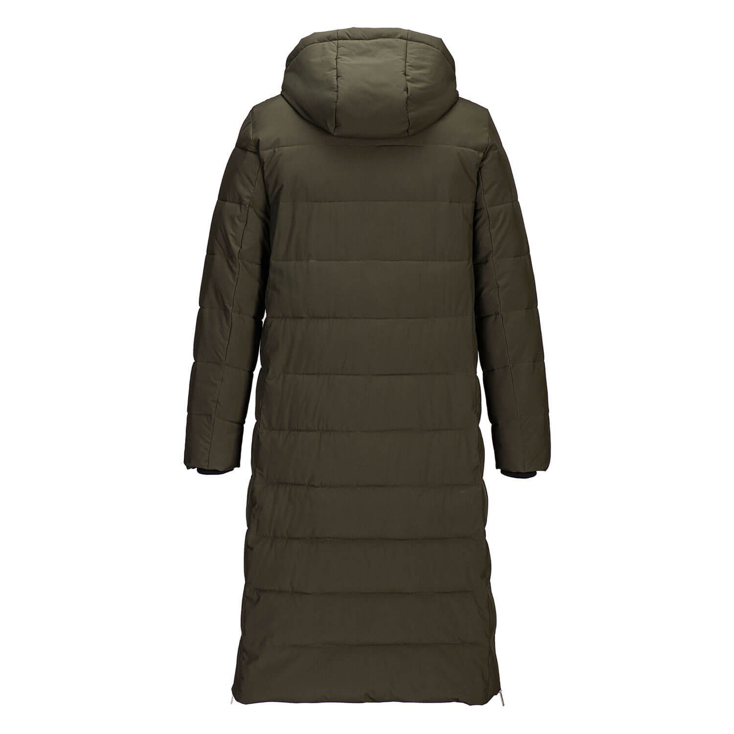 Blue Wave Steppmantel Damen Steppjacke Kaike lang mit verstellbarer Kapuze günstig online kaufen