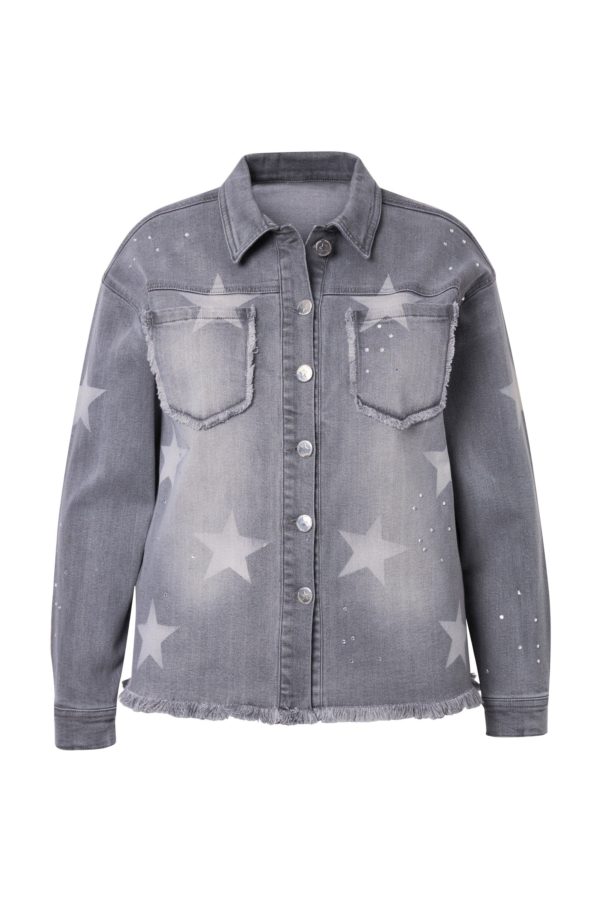 Angel of Style Sommerjacke Jeansjacke Sterne Glitzersteinchen günstig online kaufen