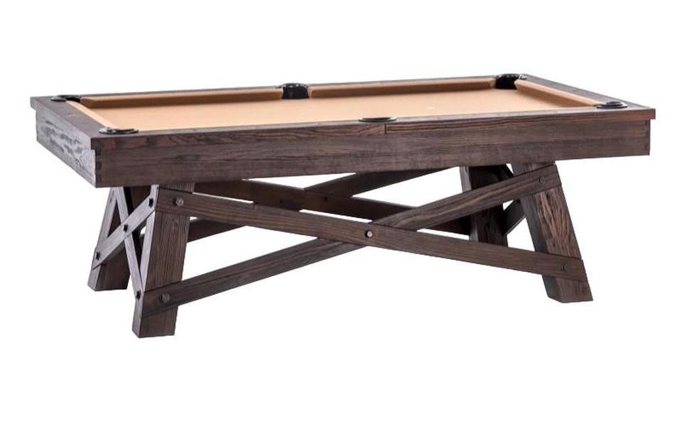 Billardtisch Billardmöbel Spieltisch Luxus Holztisch Freizeit Billardtisch