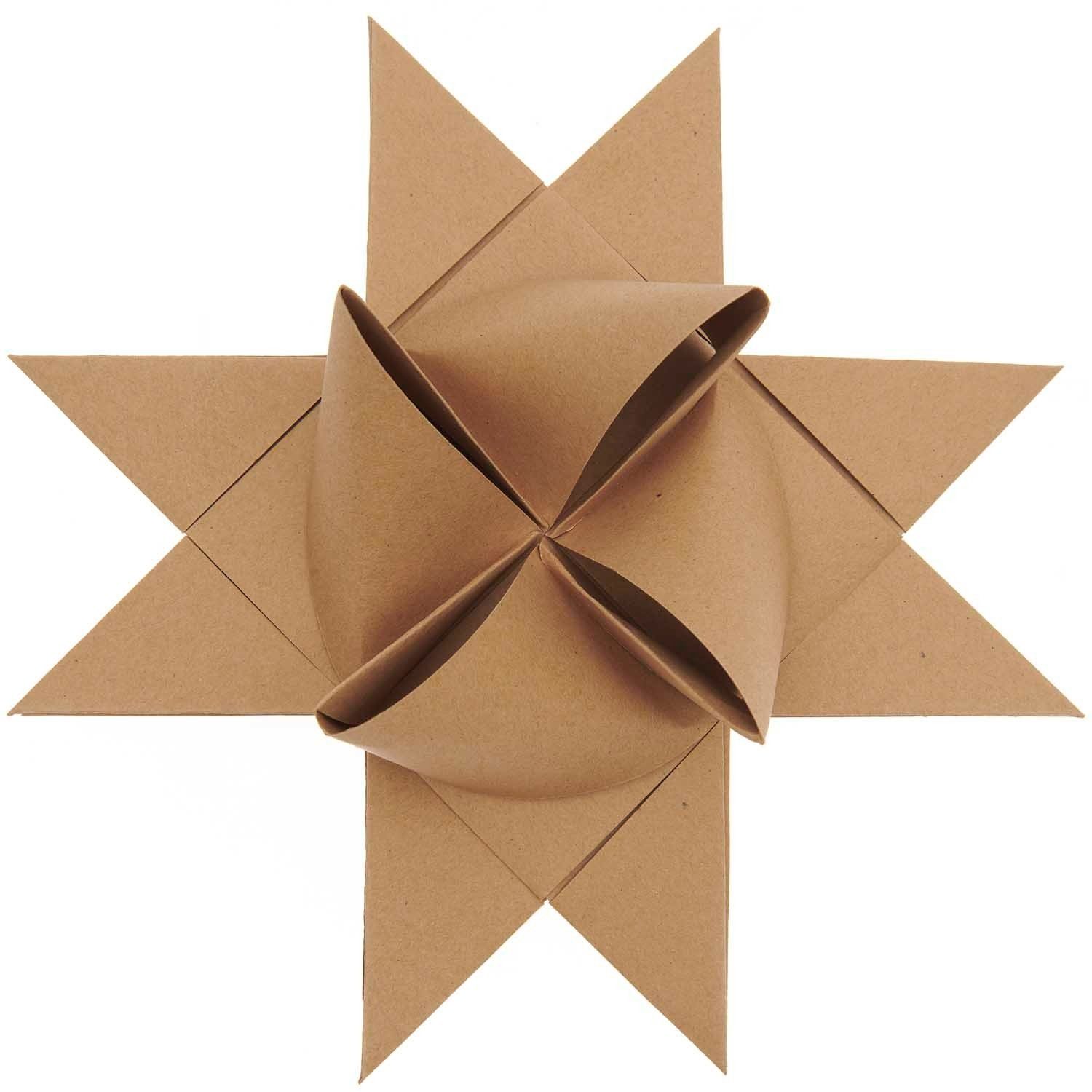 Rico Design Papiersterne Fröbelsterne XXL, 5 Stück