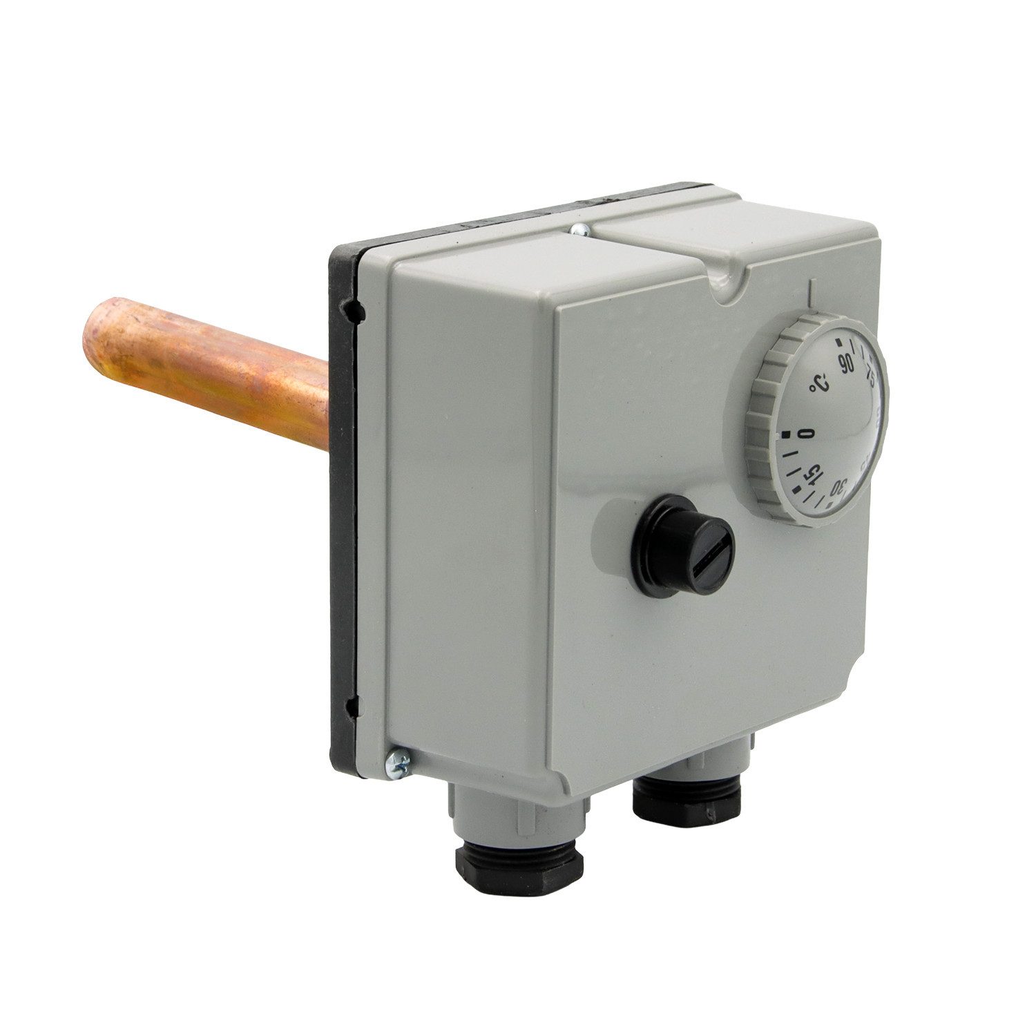 Caleffi Heizkörperthermostat Tauchthermostat doppelt IP43 1/2" Zoll Temperaturregler