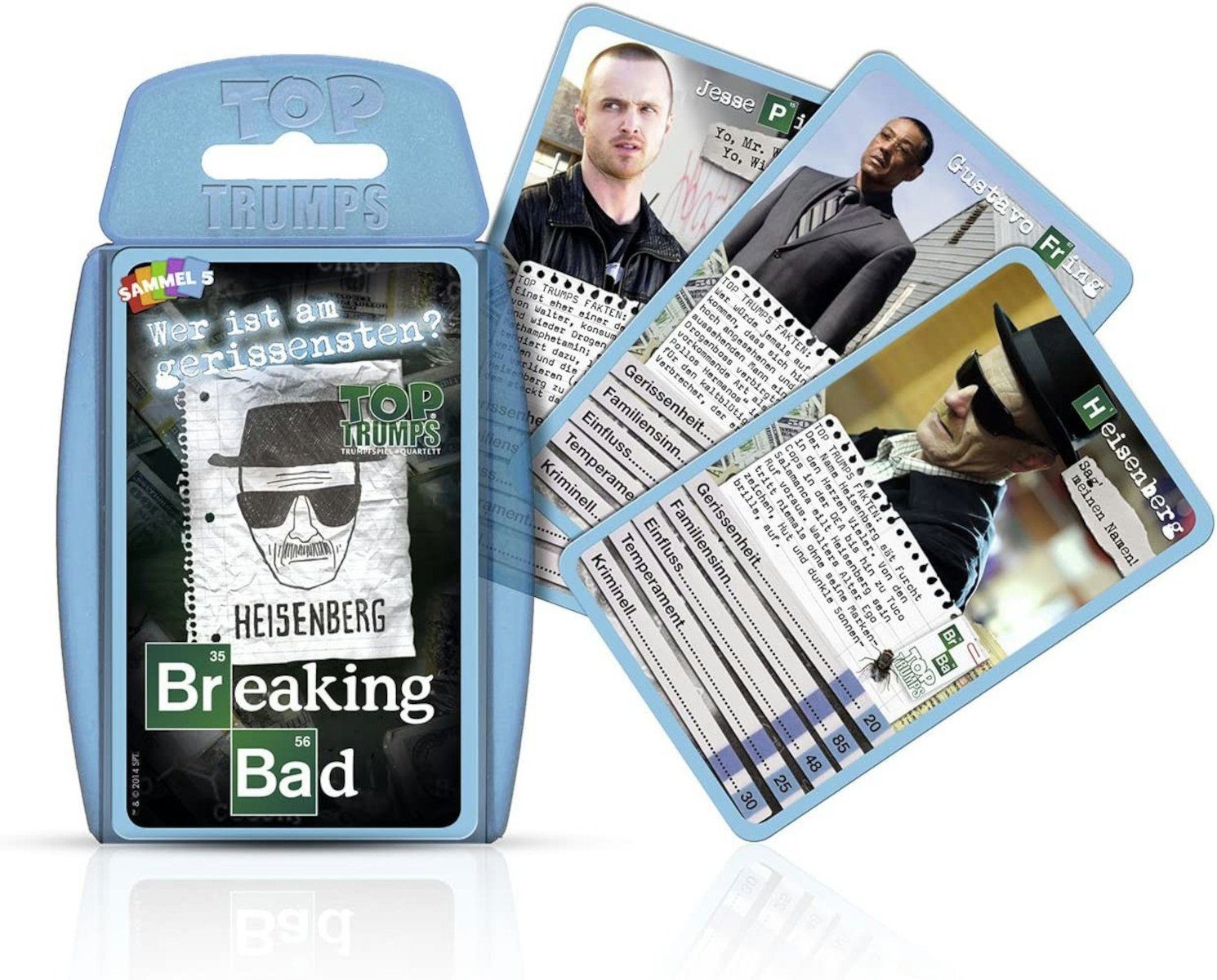 Winning Moves Spiel Top Trumps - Breaking Bad, Quartett