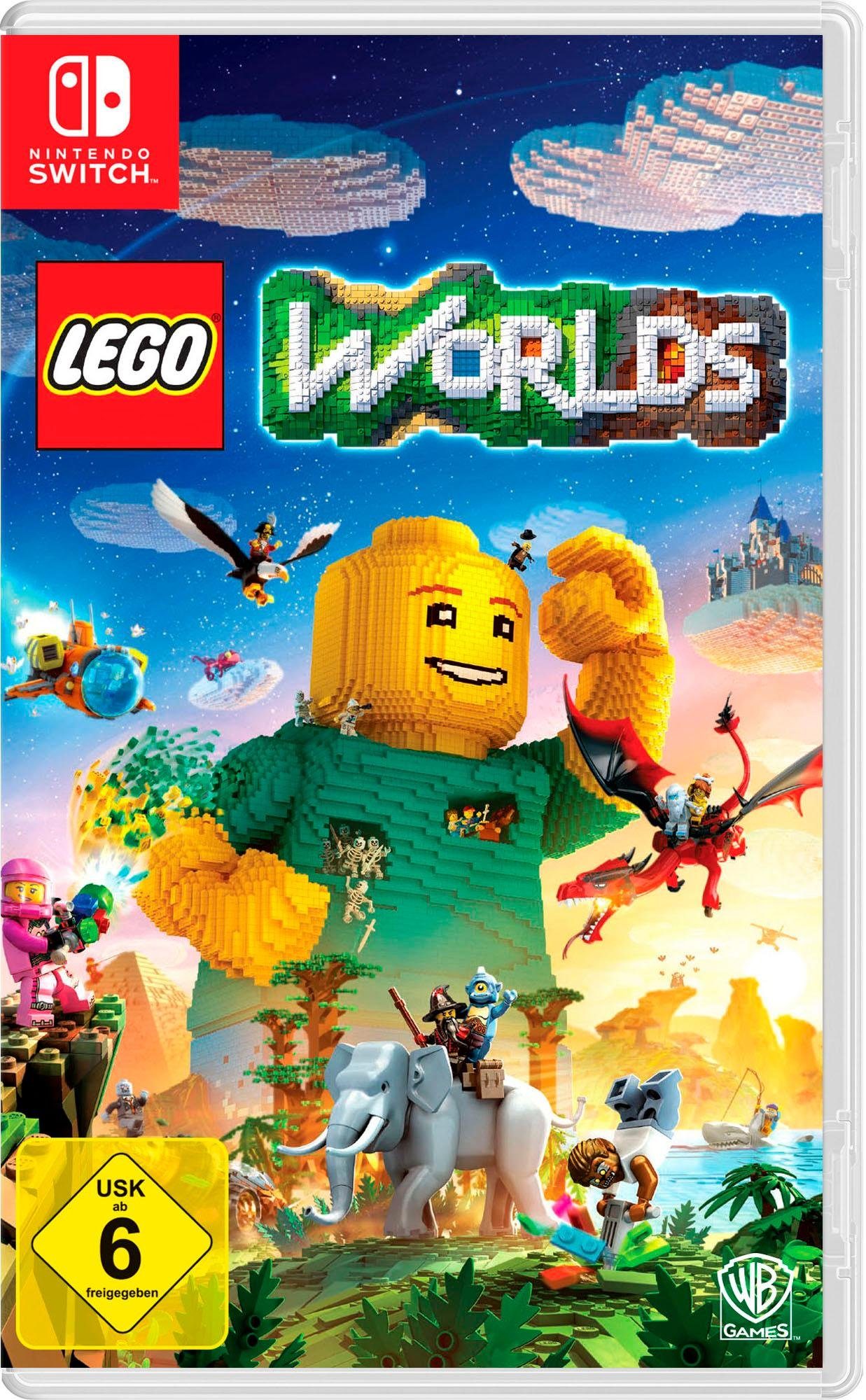 Lego Worlds Welten kannst Pyramide, Freunden die Online-Mehrspielerfunktion von der Nintendo Mit Software Switch, du