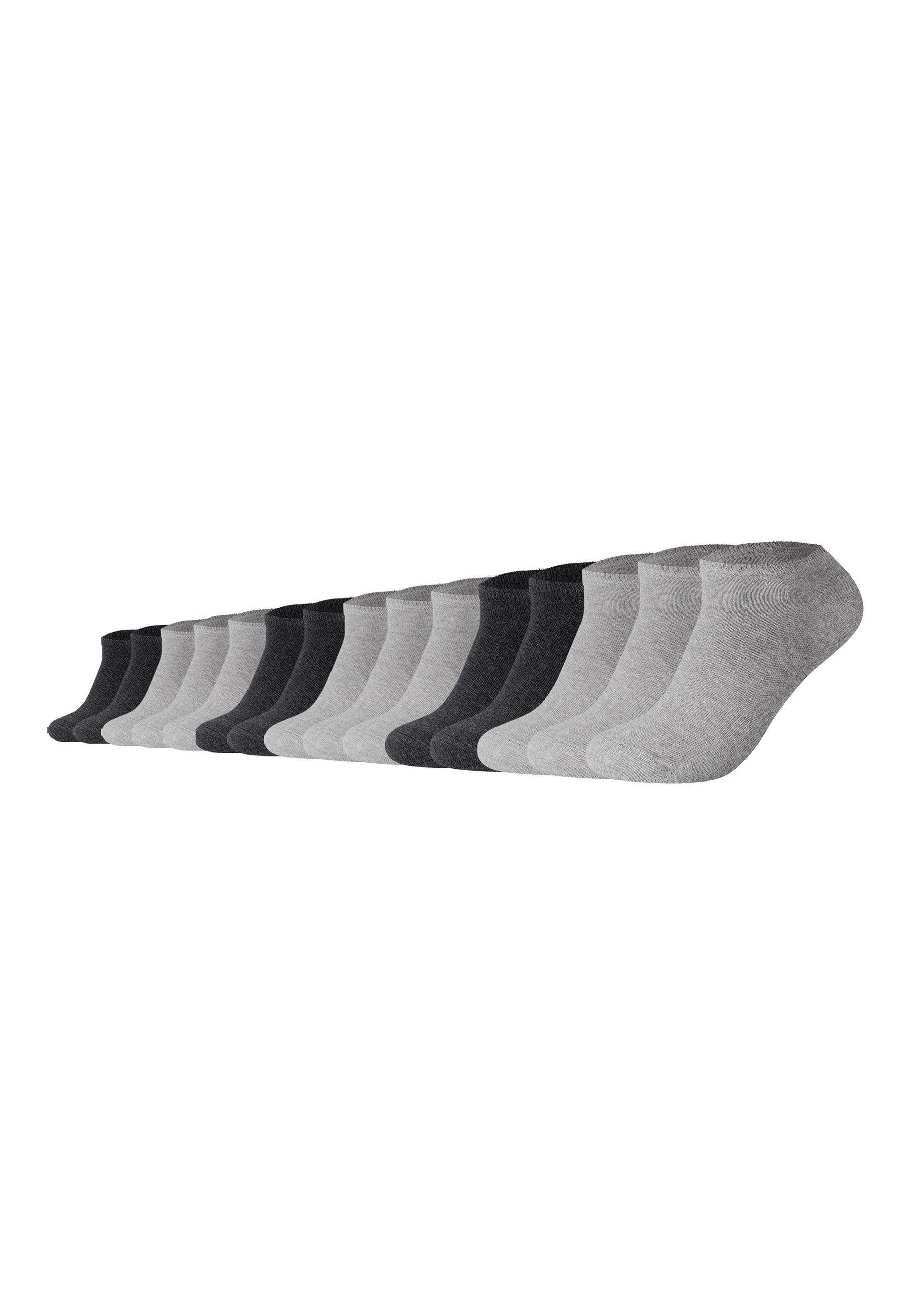 Camano Sneakersocken 15er Pack 15er Pack Recycelte Baumwolle für weichen Tragekomfort