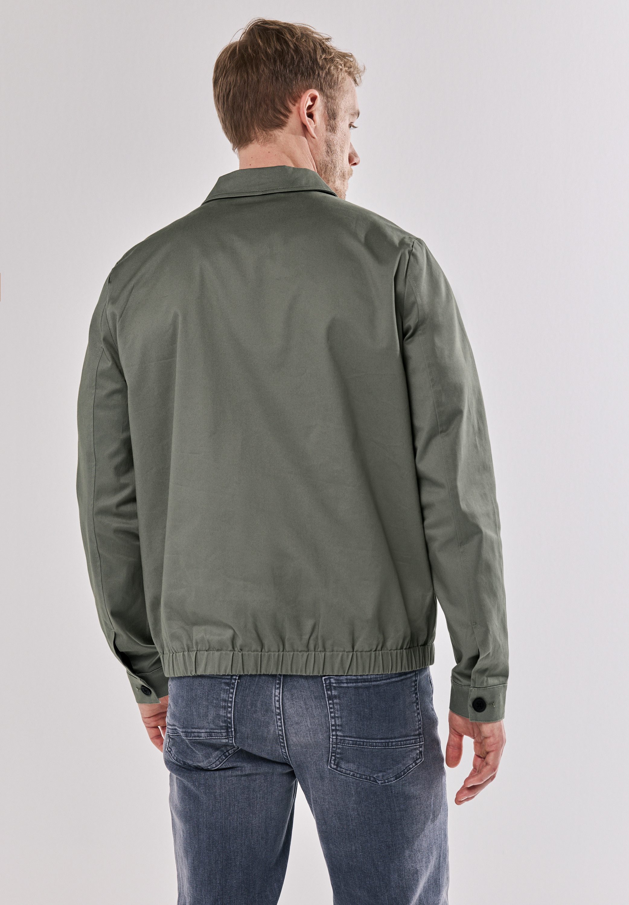 STREET ONE MEN Blouson aus Baumwolle günstig online kaufen