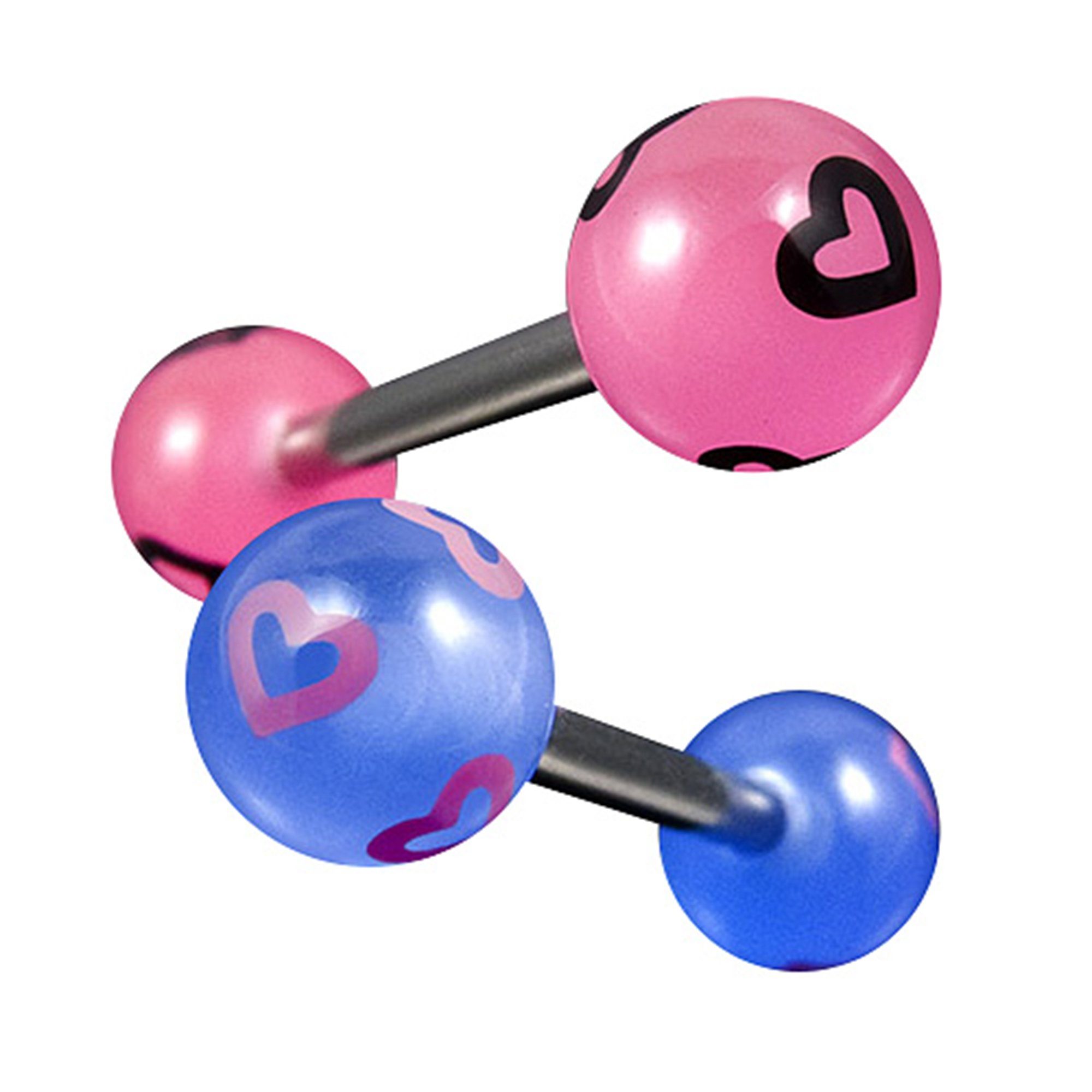 Taffstyle Piercing-Set Zungenpiercing Intim Brust Oral günstig online kaufen