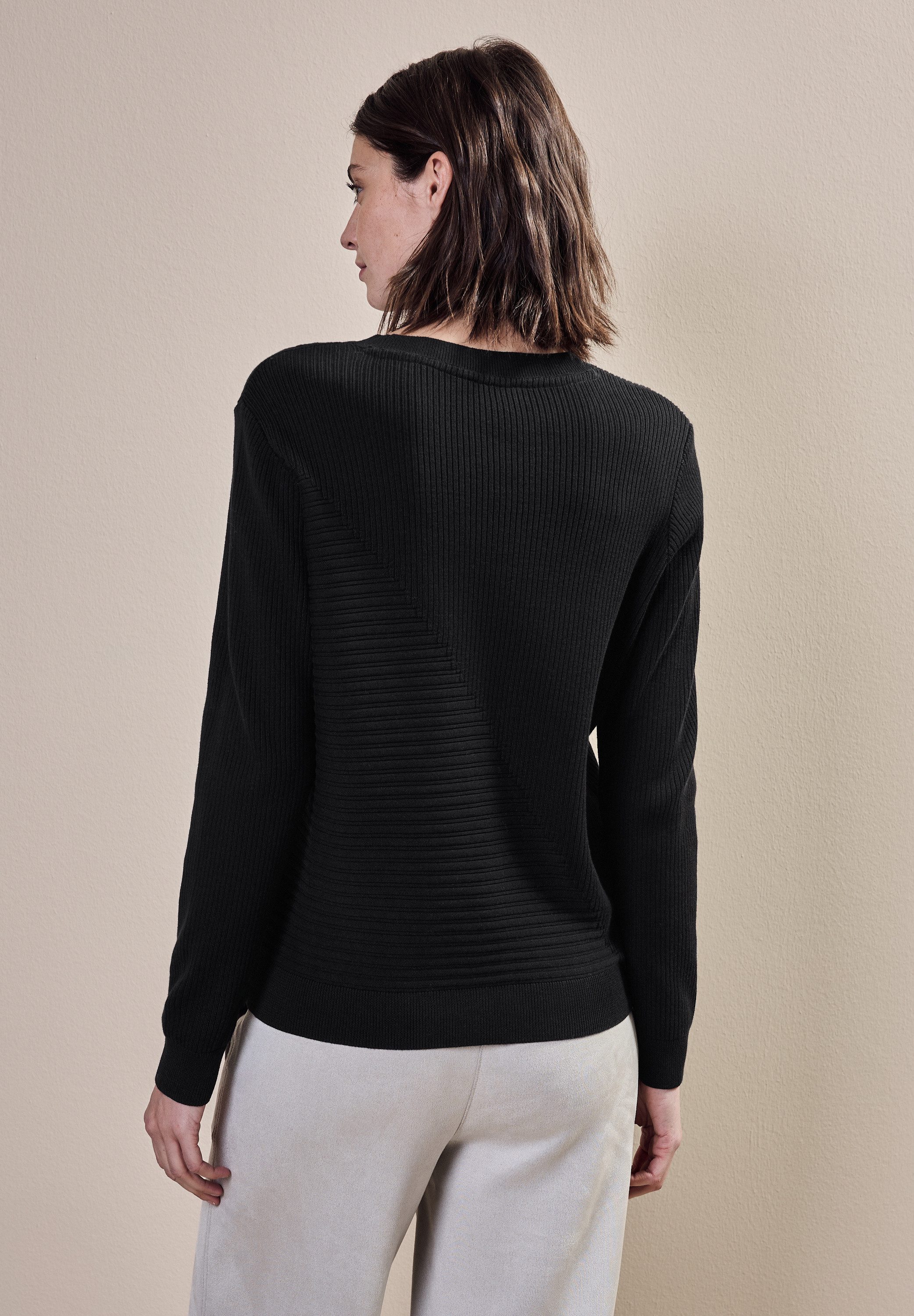 Cecil Strickpullover, aus reiner Baumwolle günstig online kaufen